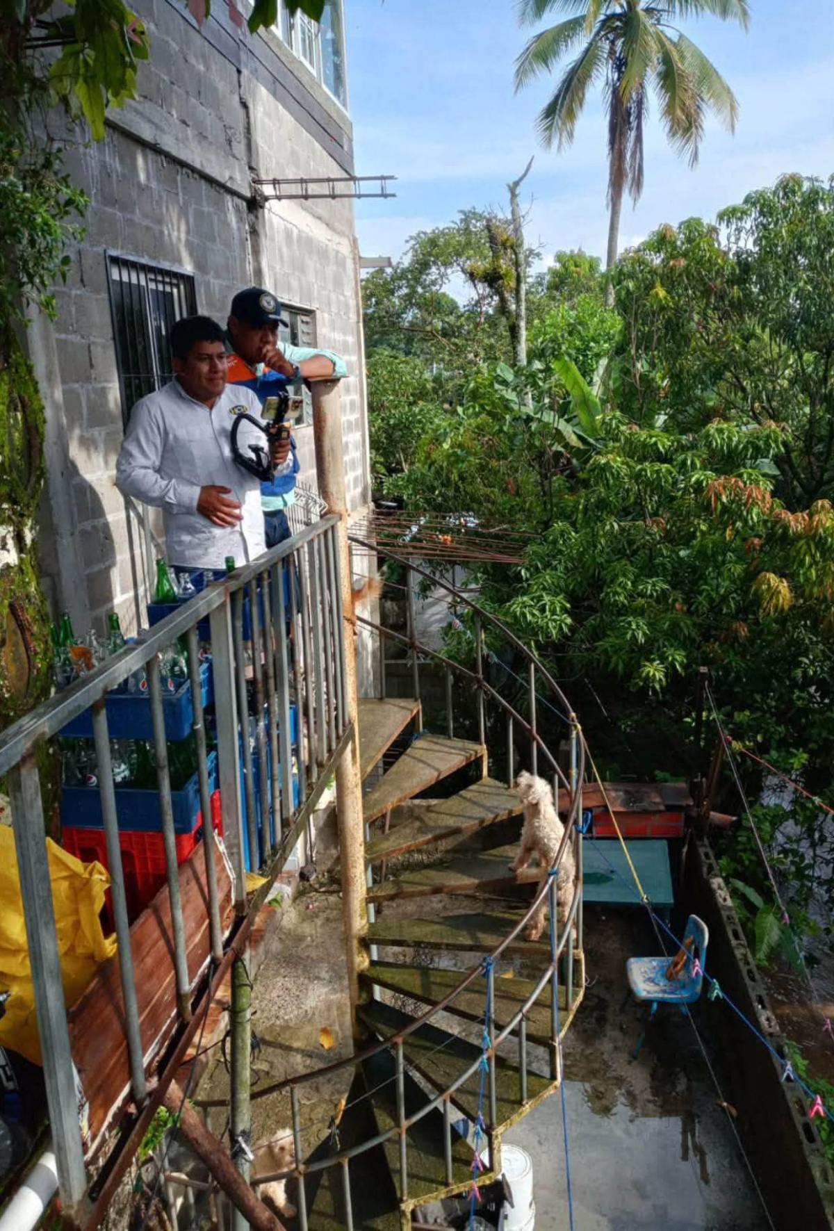 Lluvias dejan inundaciones y personas damnificadas en Santa Cruz de Yojoa