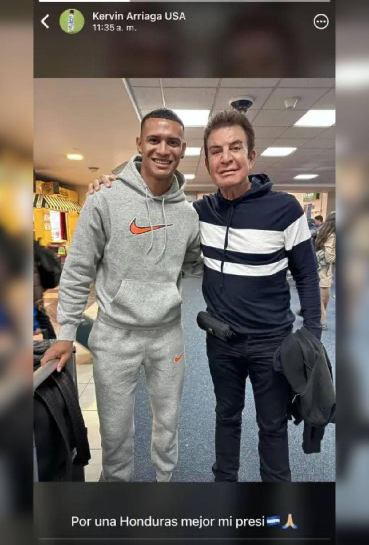 ¿A qué candidato apoyaron los jugadores y exfutbolistas de Honduras en las elecciones?