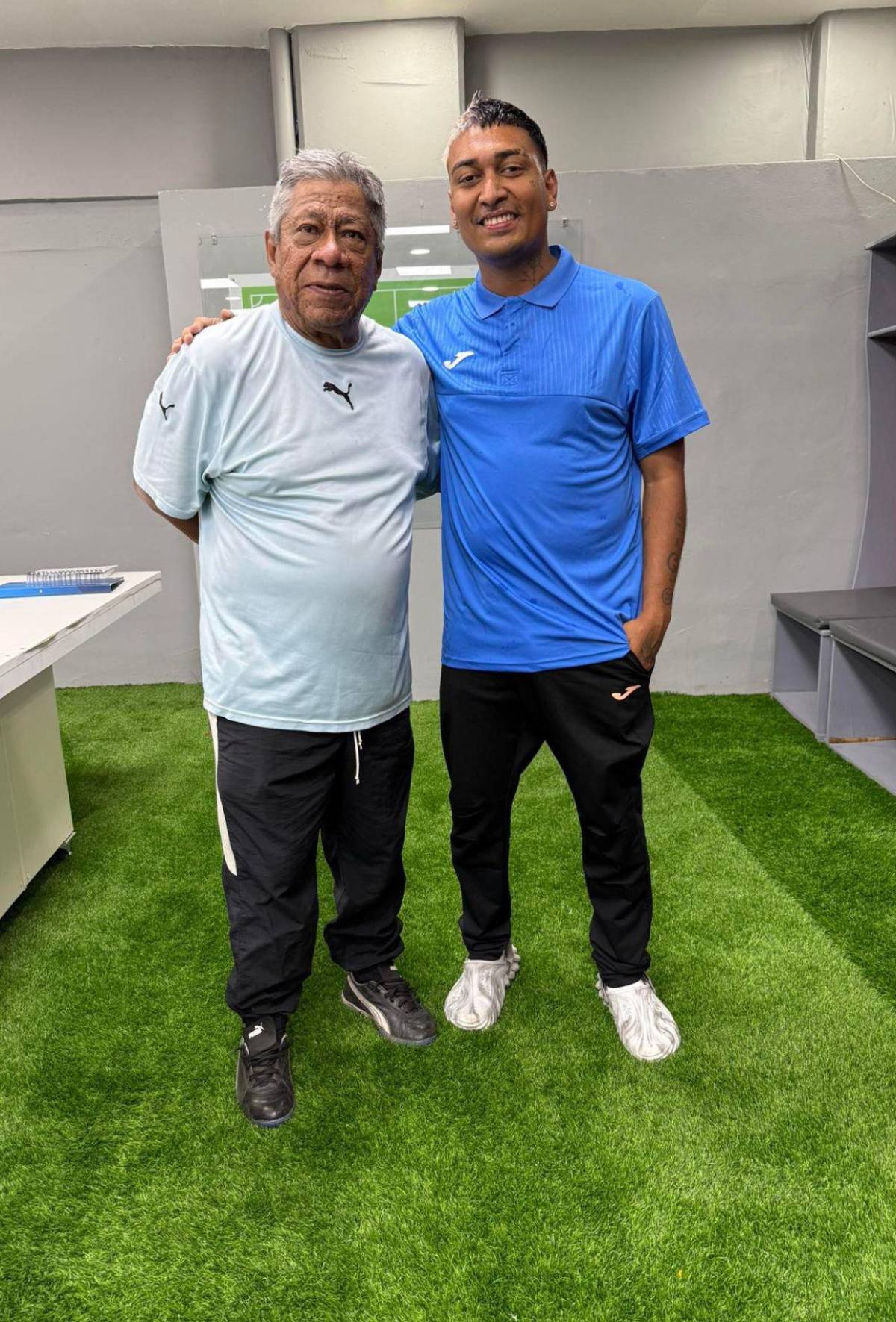 ¿Primitivo Maradiaga el nuevo DT? Así entrenó la selección de tiktokers de Honduras