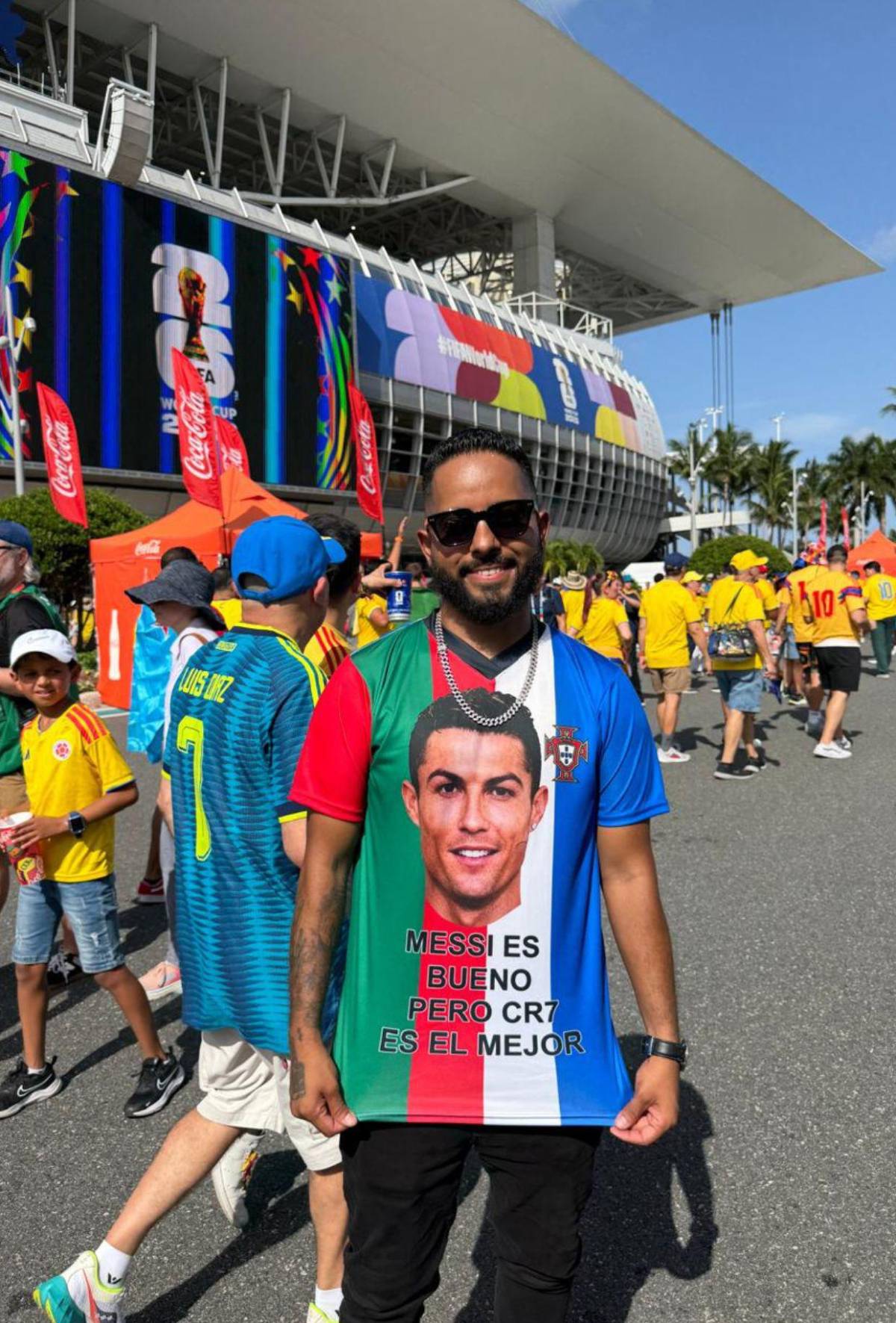 Portugal vs Colombia: hondureño paga dineral para ver a CR7, FBI presente y estrella de la NBA sorprende