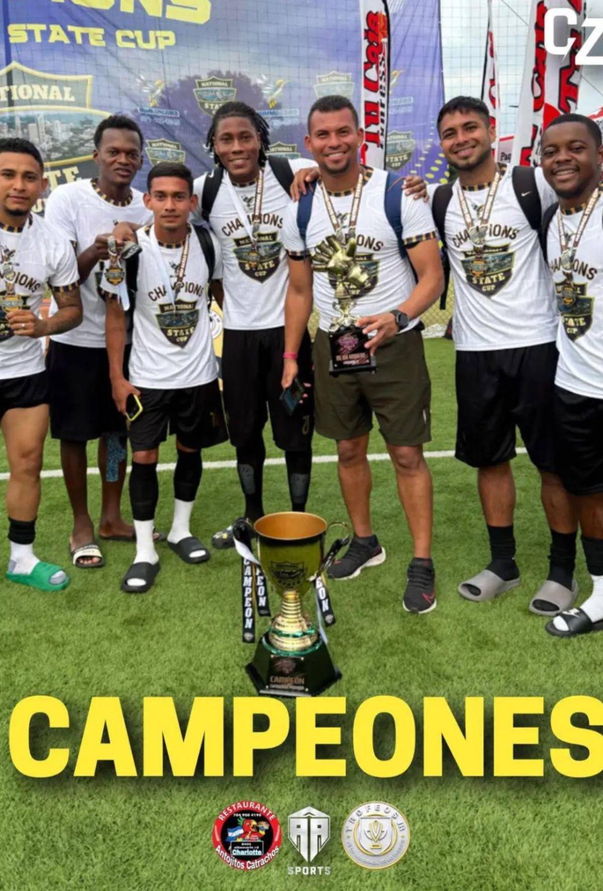 Talacha en EE UU: Futbolistas profesionales hondureños aparecen jugando burocrático