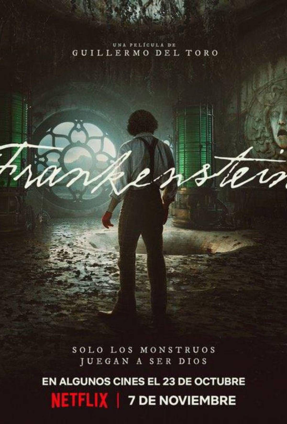 Frankenstein se acerca: Netflix publica nuevos posters oficiales