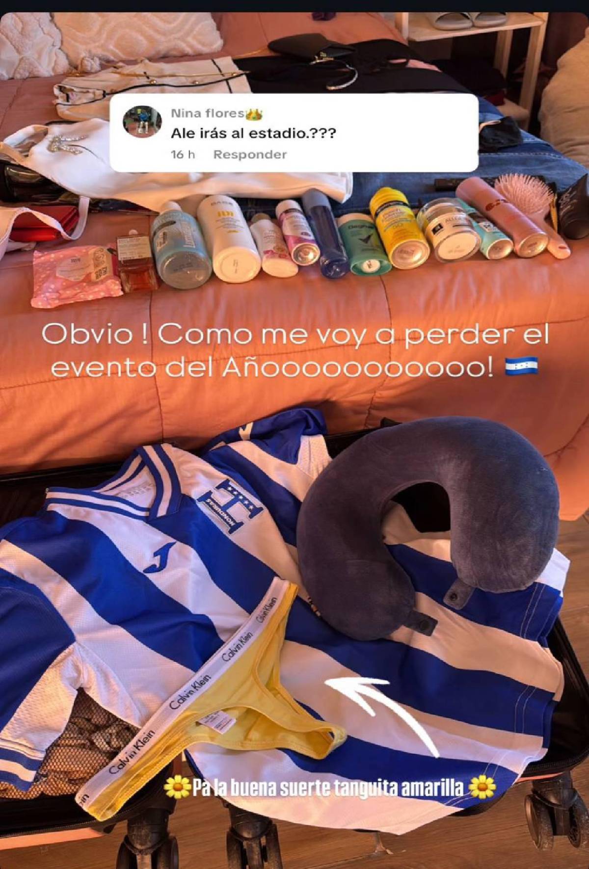 Alejandra Rubio hace atrevida confesión previo al partido de tiktokers Honduras vs El Salvador