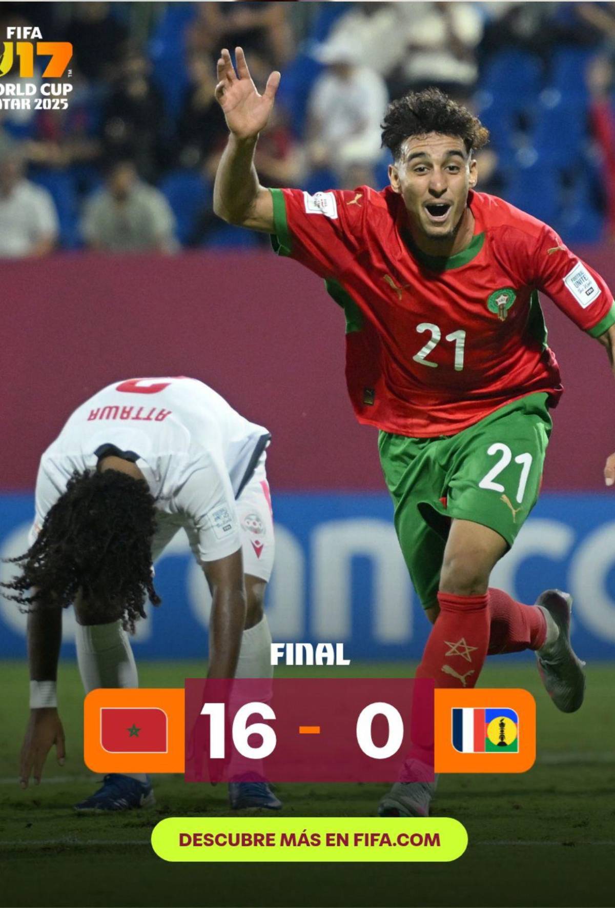 Mundial Sub17: Inédito campeón, goleada 16-0 y el penoso lugar de Honduras