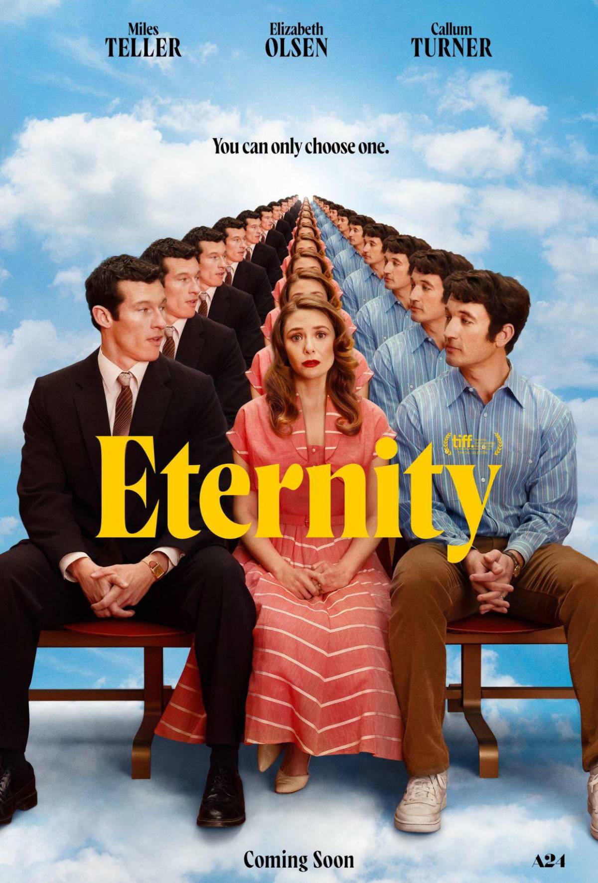 Elizabeth Olsen se diluye en un triángulo amoroso en Eternity: ¿Con quiénes?