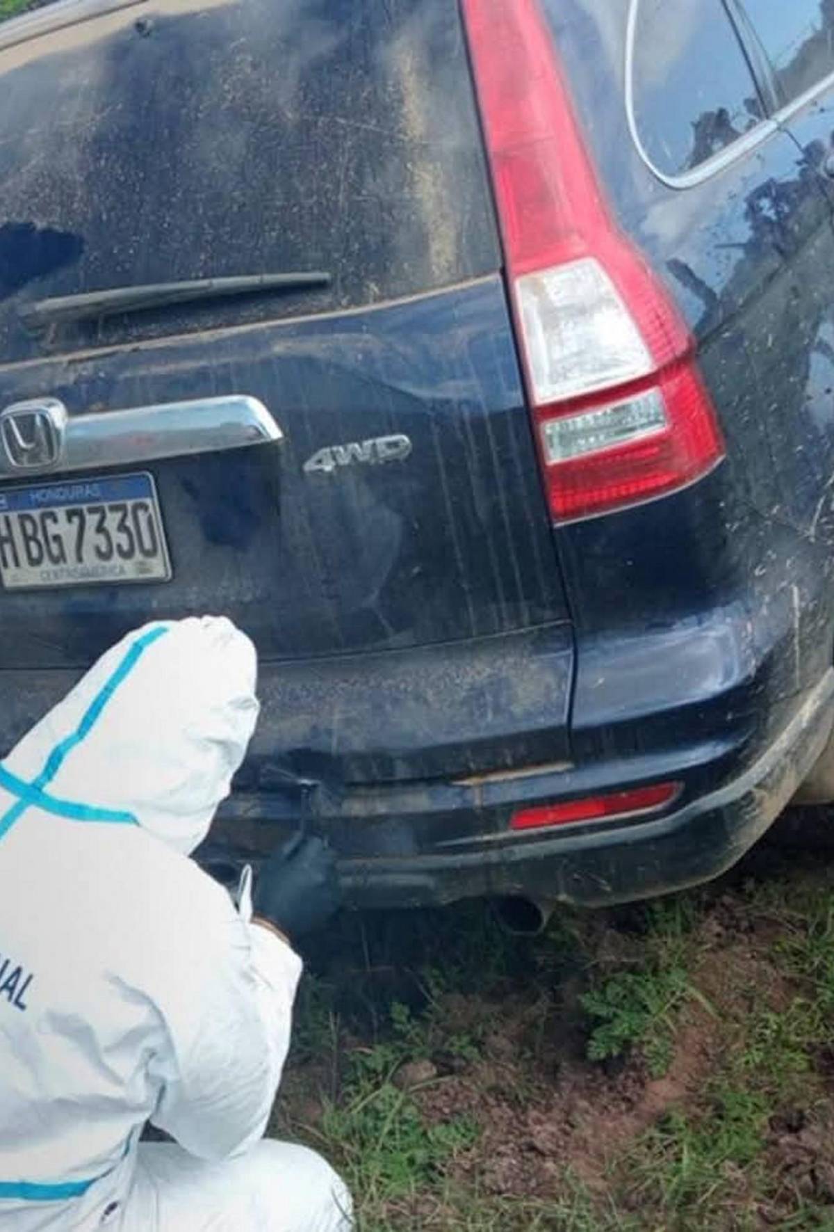 Así fue ubicada la escena donde asesinaron a la maestra Aleyda Santos en Gualaco