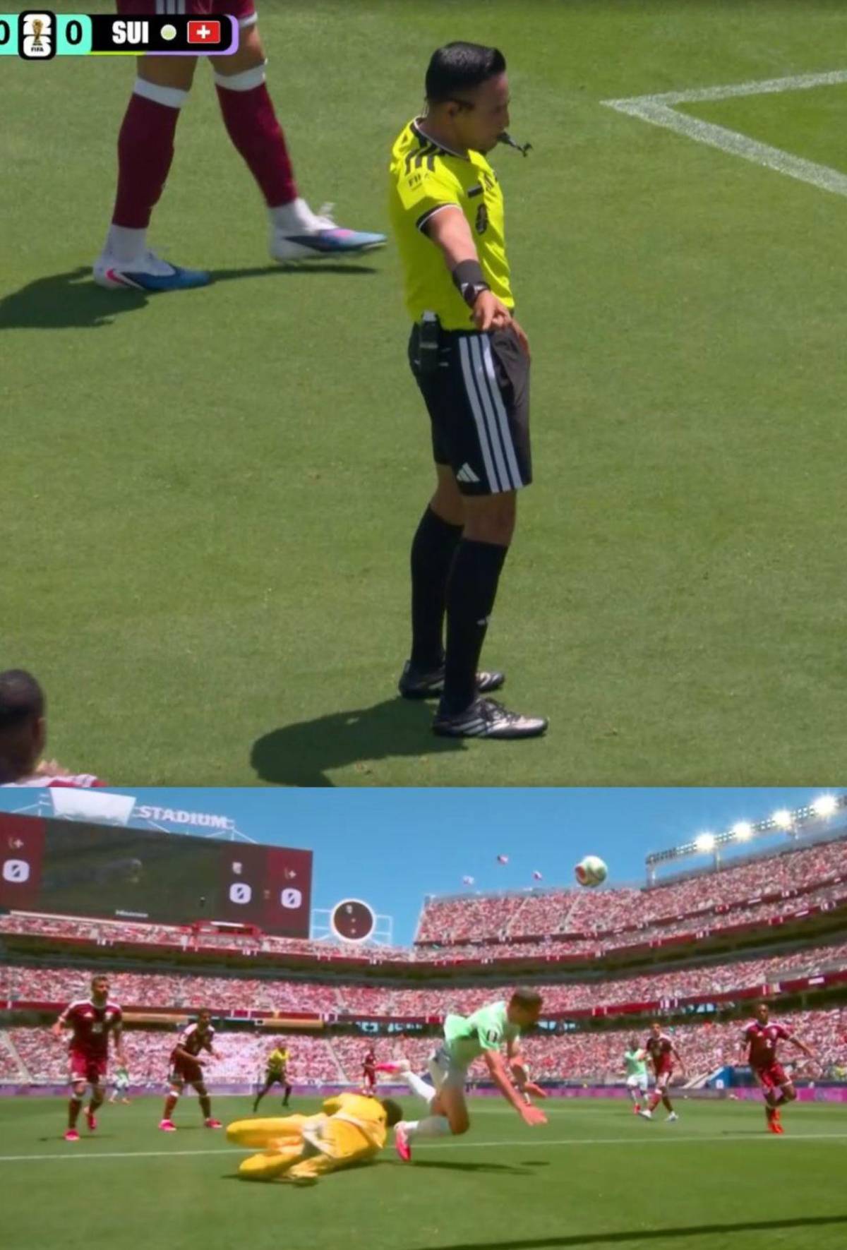 ¿Se equivocó Saíd Martínez en penal de Suiza? Lo que dicen de su participación en el Mundial 2026