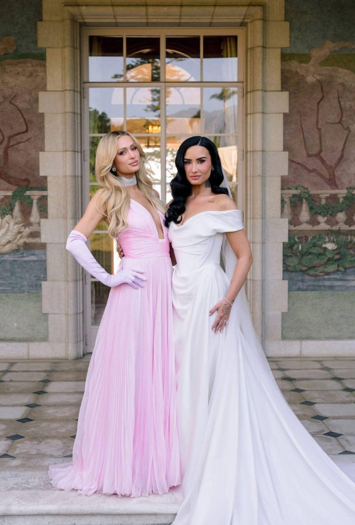 Ceremonia al aire libre y 135 invitados: Detalles de la boda de Demi Lovato y Jutes