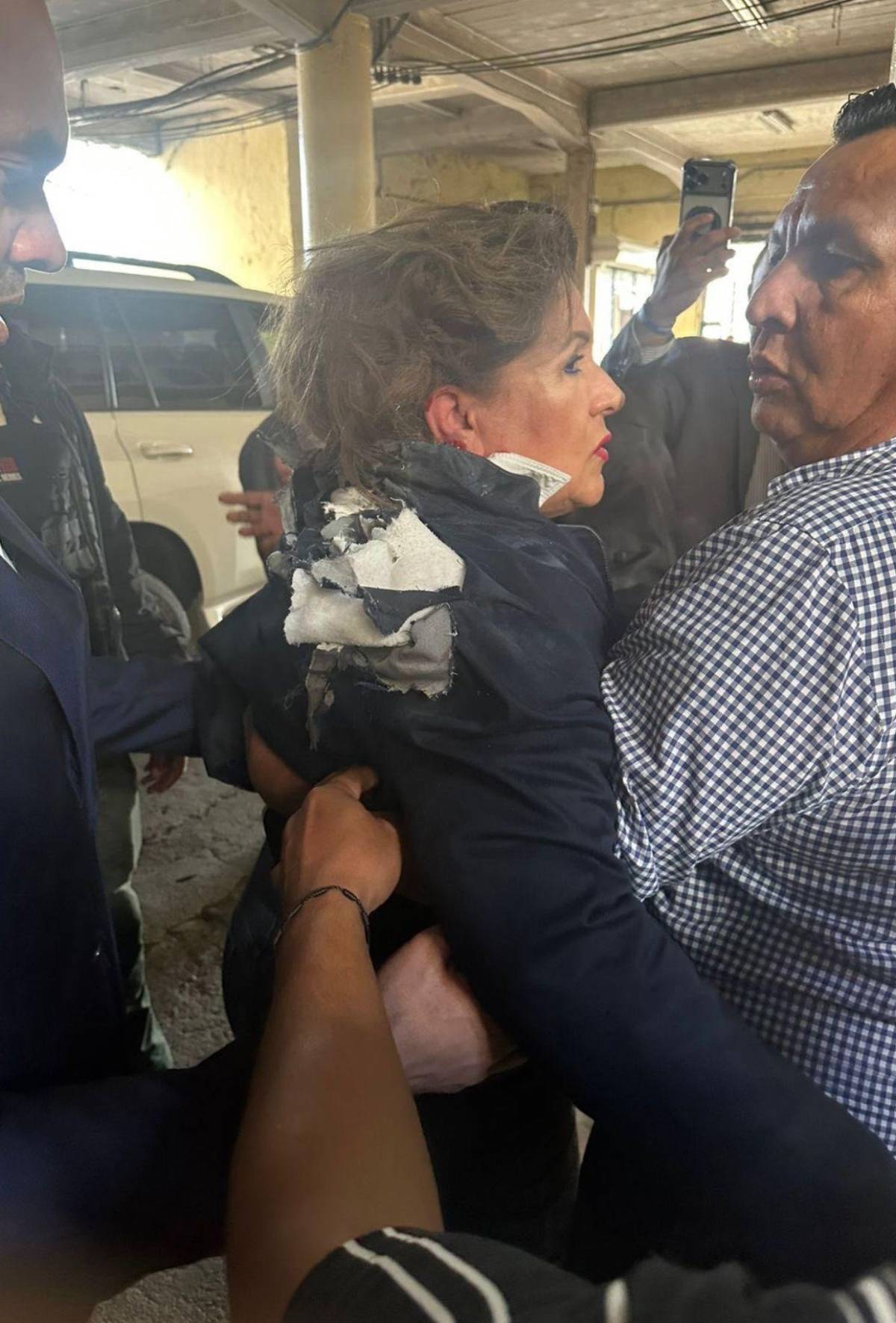 Lo que informa el 911 sobre el ataque con explosivo a diputada Gladis Aurora López