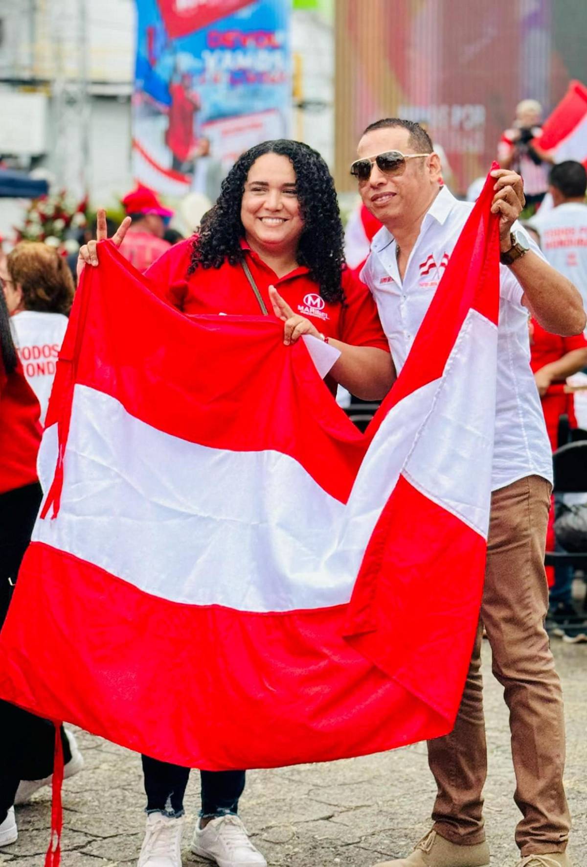 Maribel Espinoza cierra su campaña en la capital: “Soy una mujer de manos limpias”