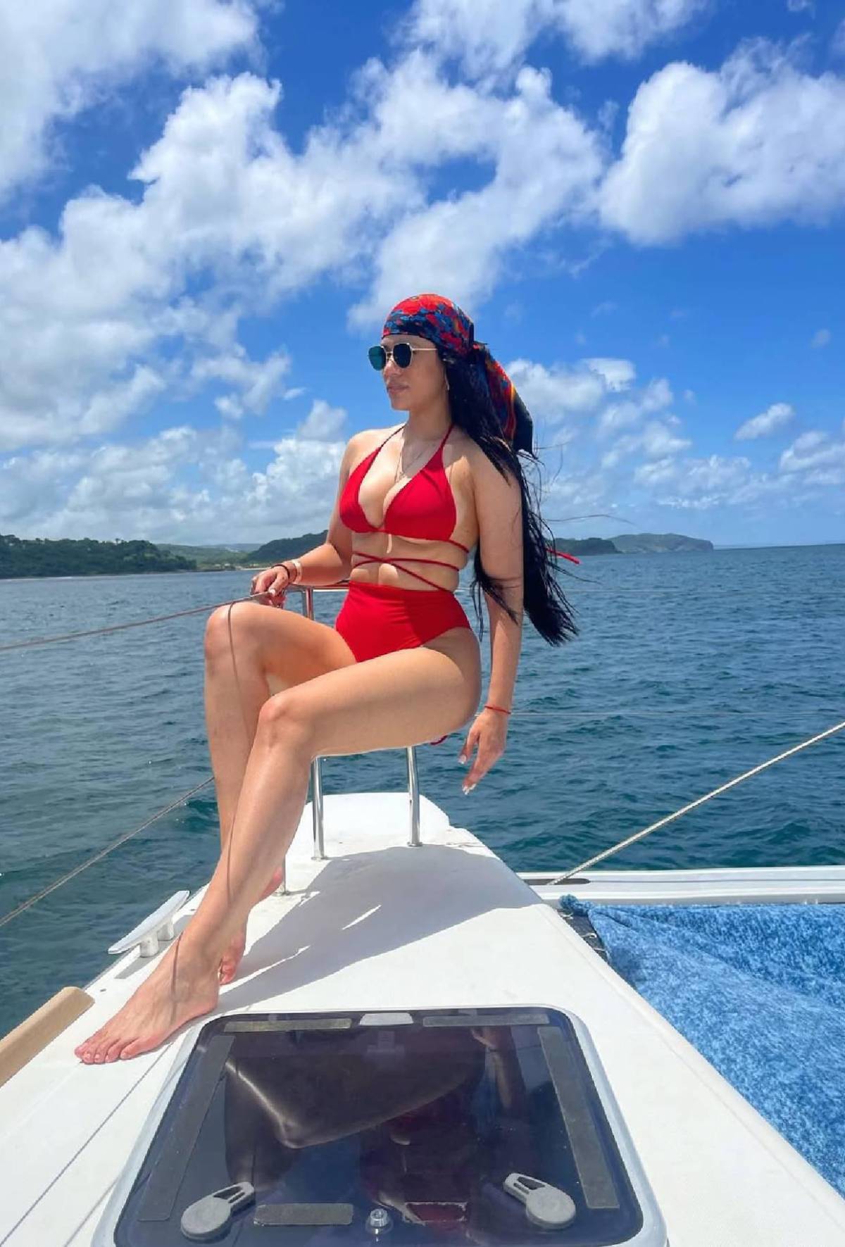 ¿Quién es la exreina de belleza que estuvo en la llegada de la Selección de Honduras a Houston?