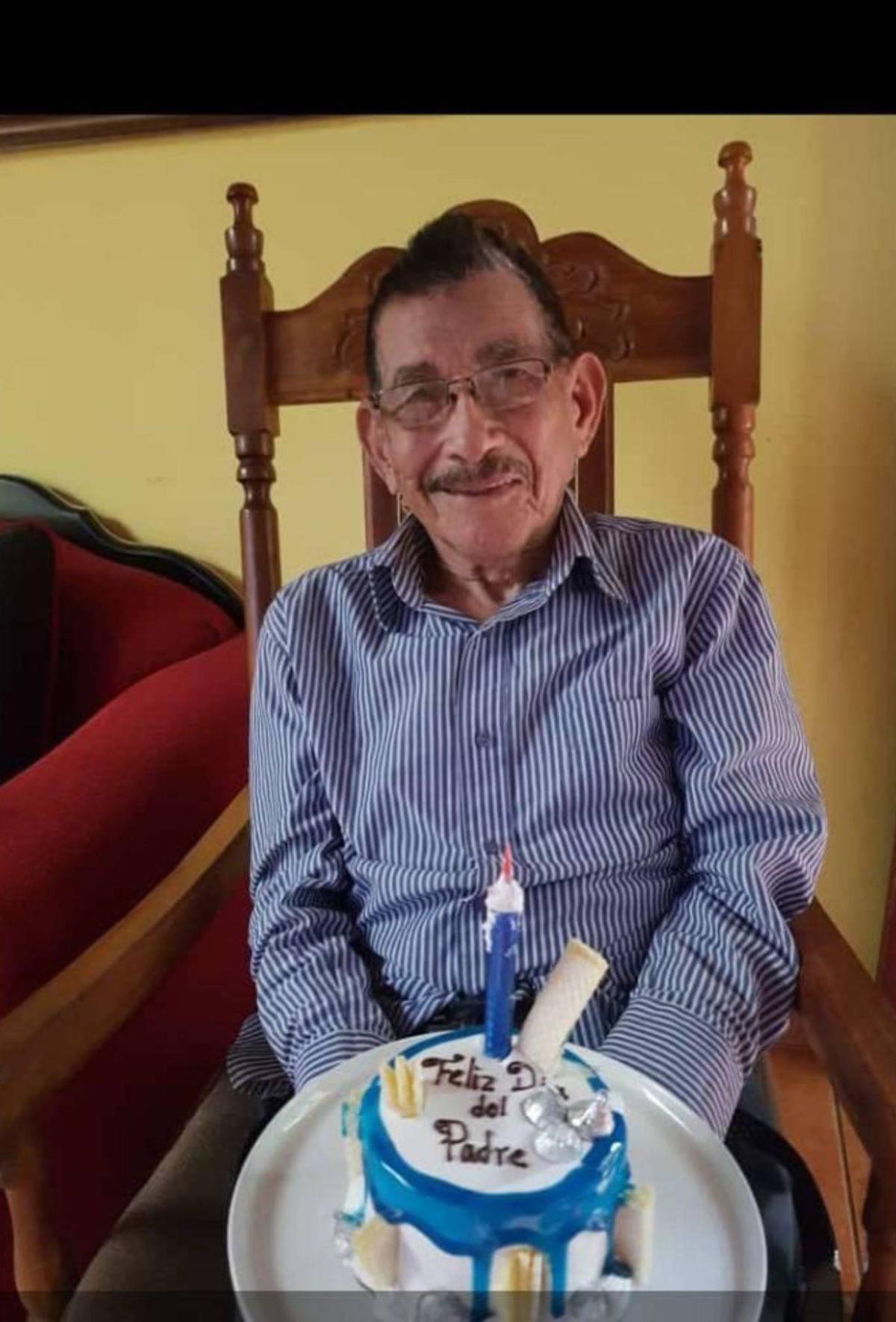 Laura Meza lamenta la muerte de su abuelo, el periodista Leónidas Meza Recarte