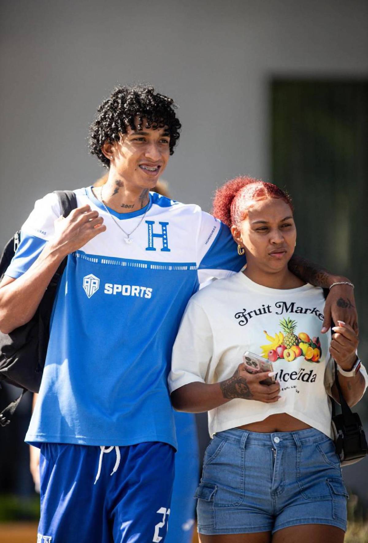 Las bellas novias de los futbolistas de la selección de tiktokers de Honduras