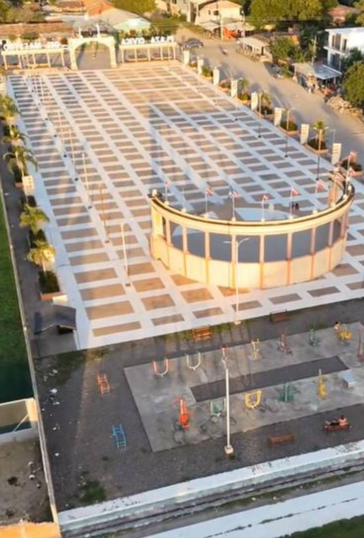 Así está quedando el estadio Fausto Flores Lagos de Choluteca con su remodelación