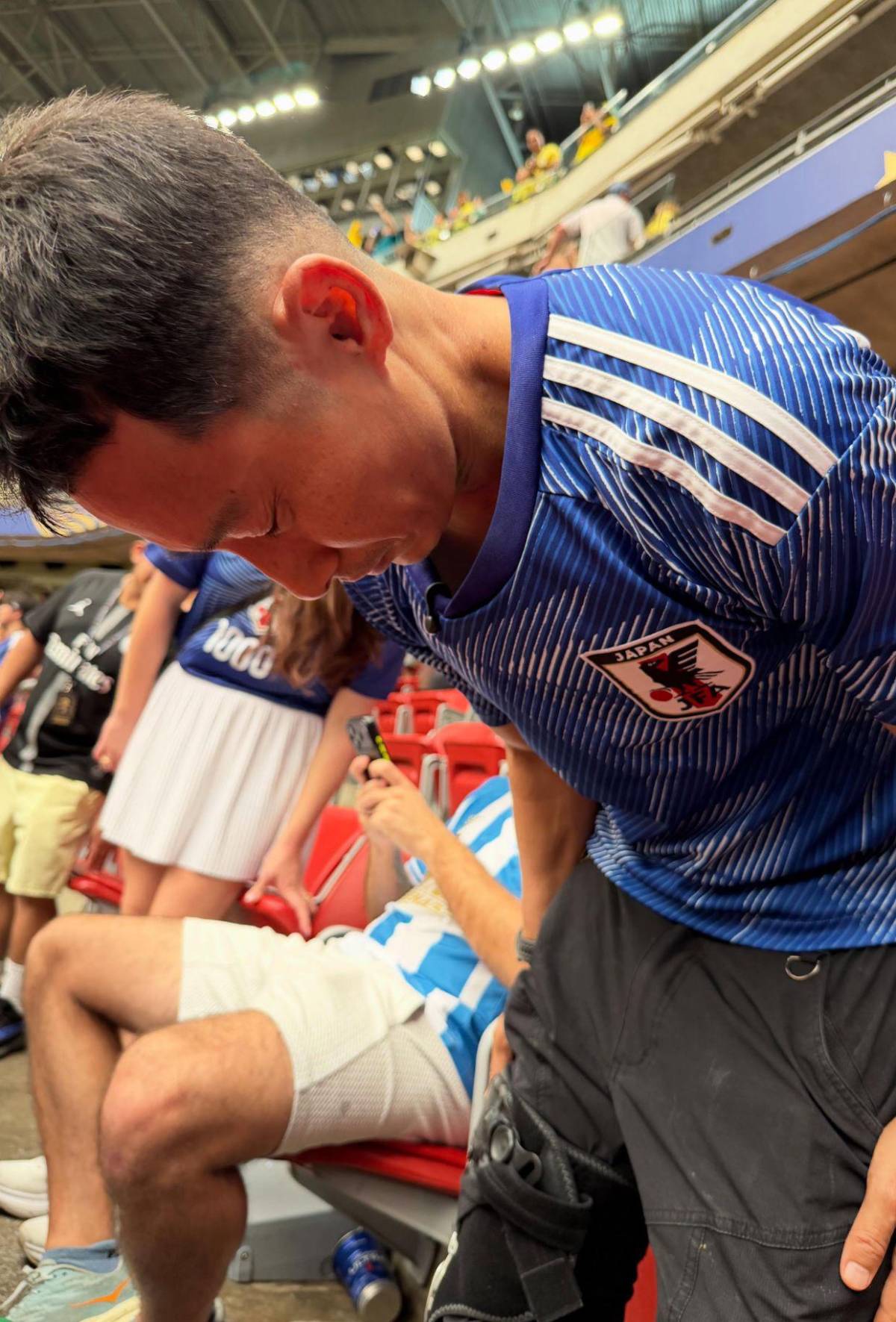 Shin Fujiyama se quiebra tras eliminación de Japón y sorprende con lo que hizo