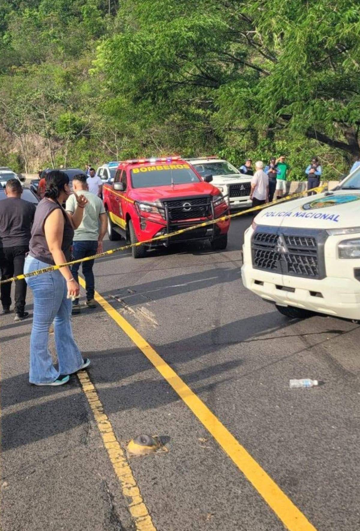 Grúa iba sin control por desperfecto mecánico: reporte de la Policía en accidente en Comayagua