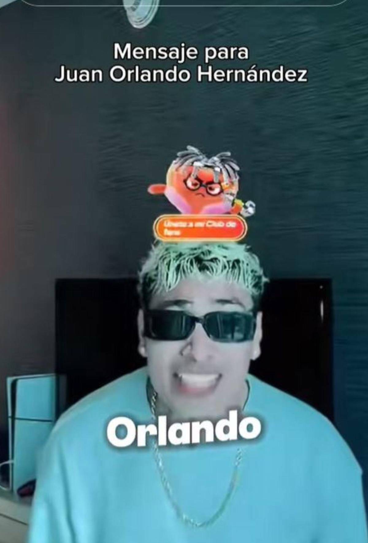 Supremo invita a partido de tiktokers a JOH y reacción de sus seguidores no se la esperaba