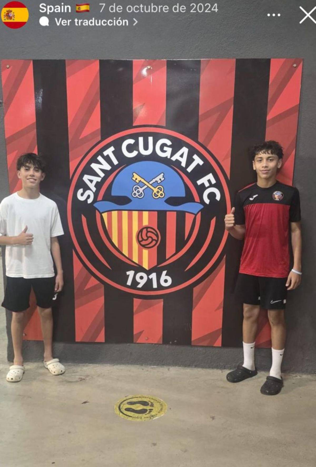 EE UU le roba a Honduras una joyita catracha que juega en la academia del Barcelona