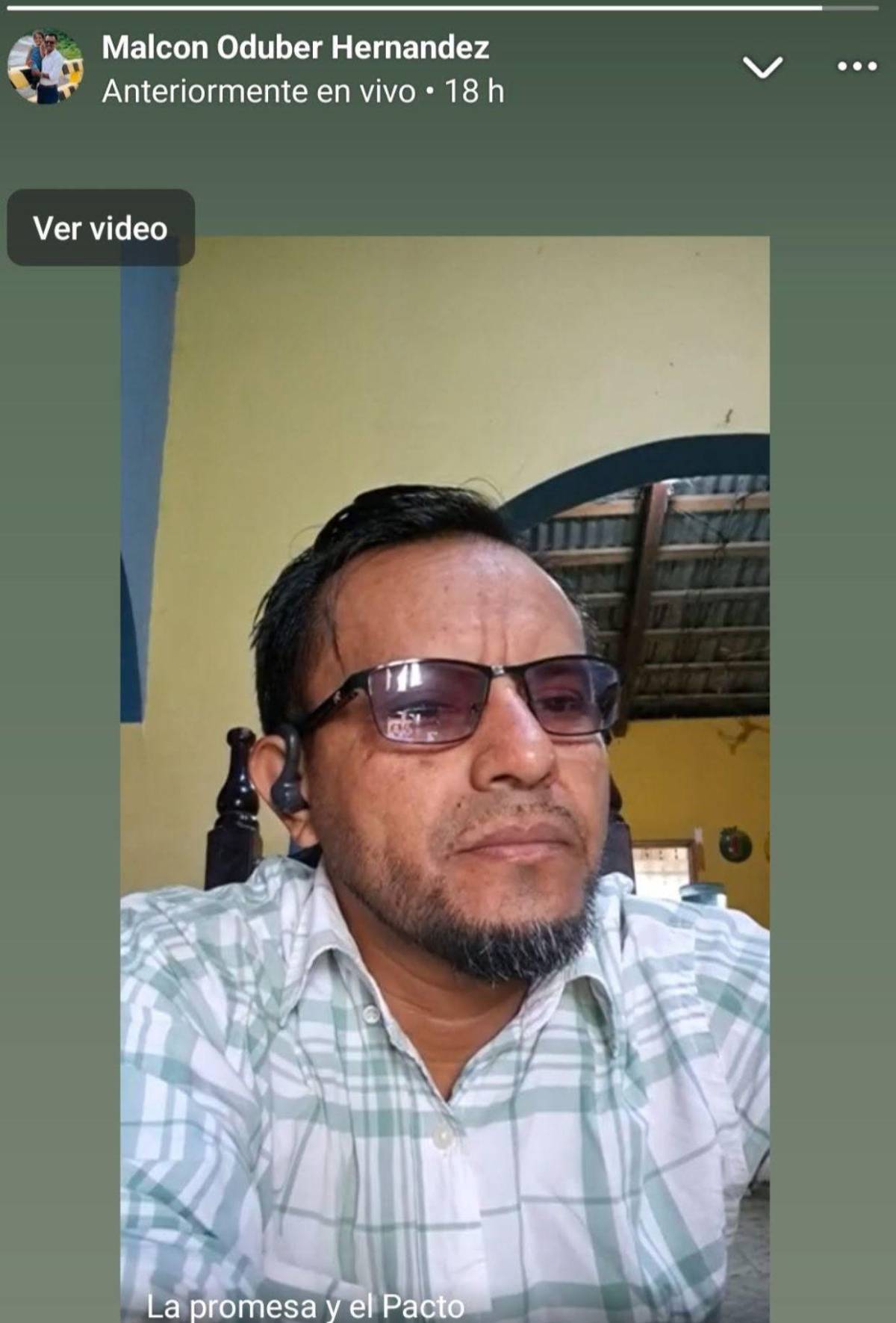 ¿Pastores querían quitarle la vida? La grave denuncia que hizo Malcon Hernández previo a morir