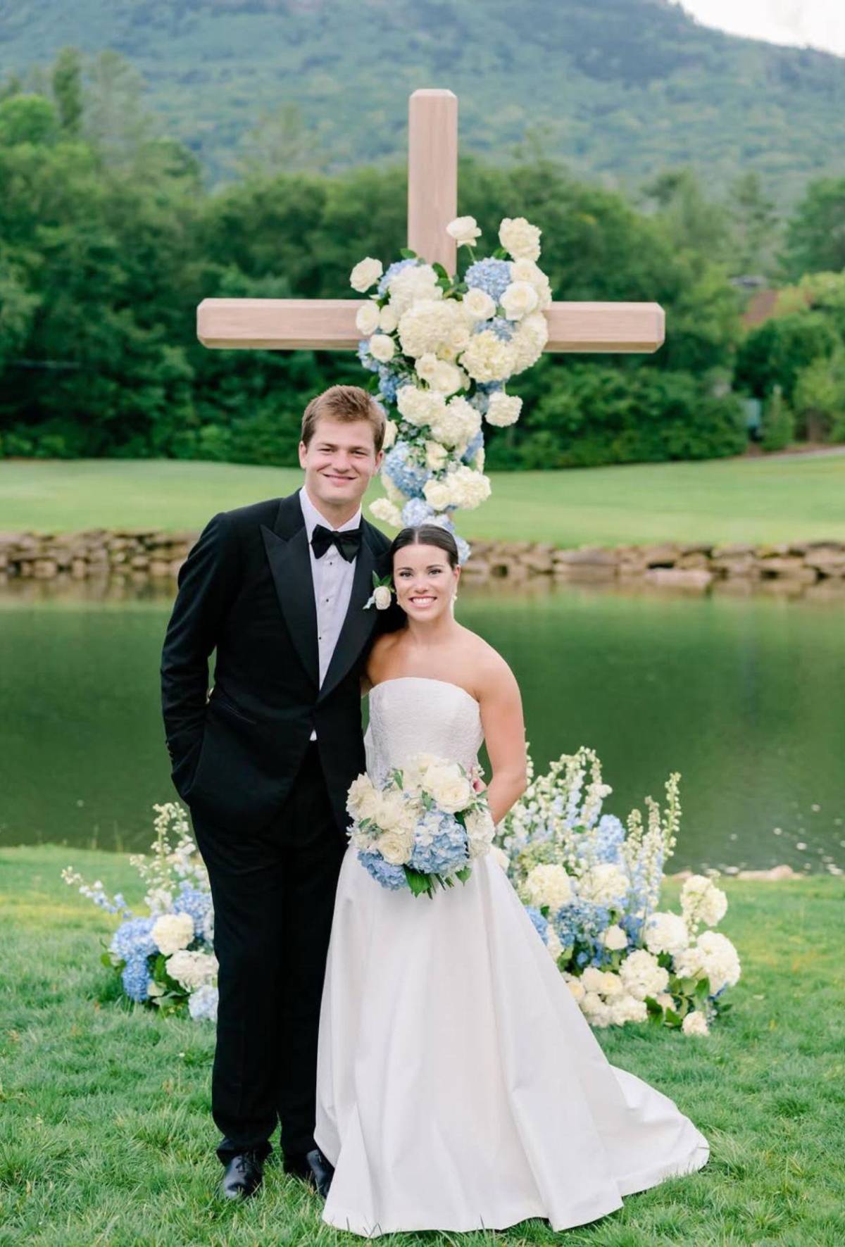 Ella es Ann Michael Maye, esposa del quarterback de los New England Patriots