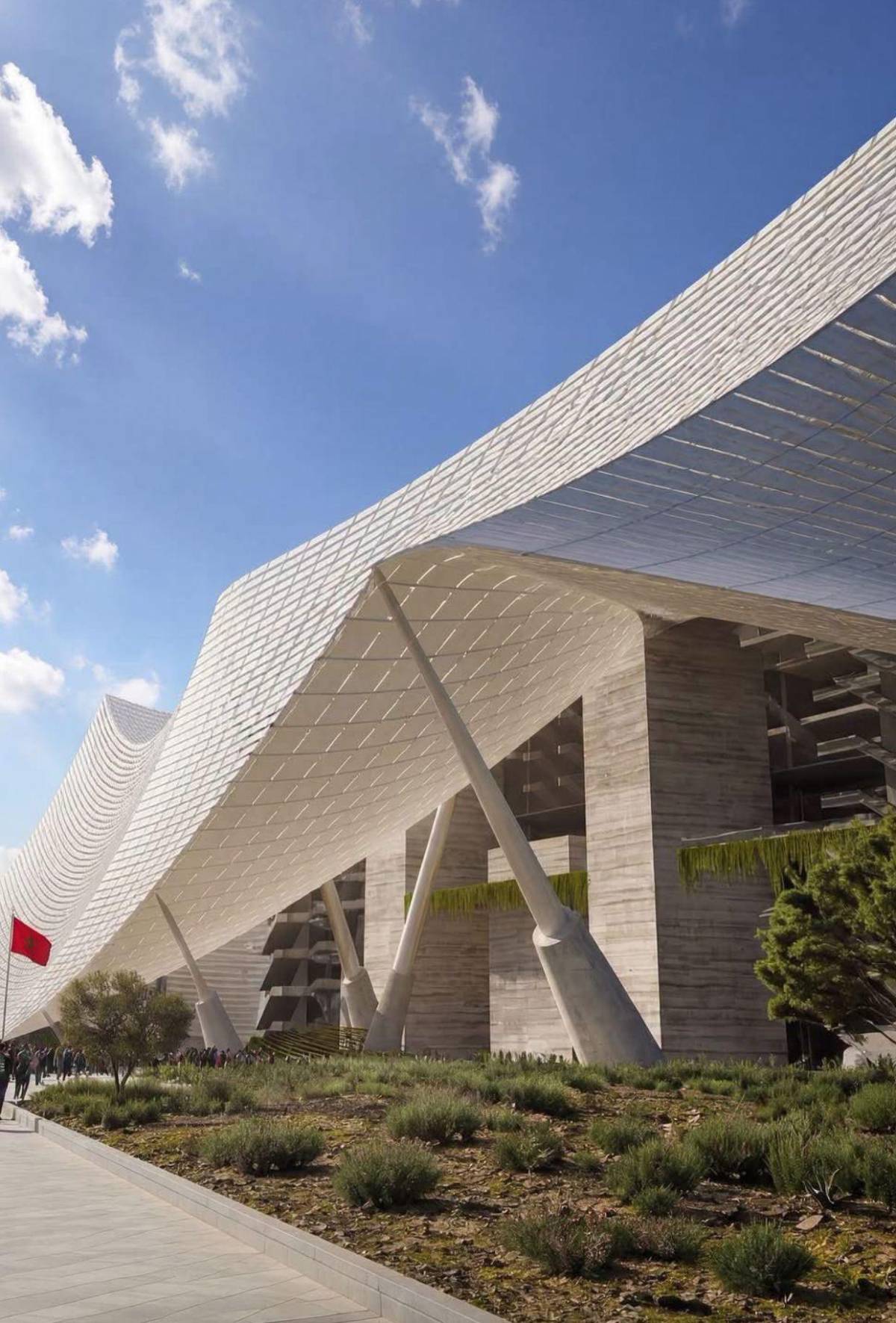 Así será el estadio que busca acoger la final del Mundial 2030: el más grande del planeta