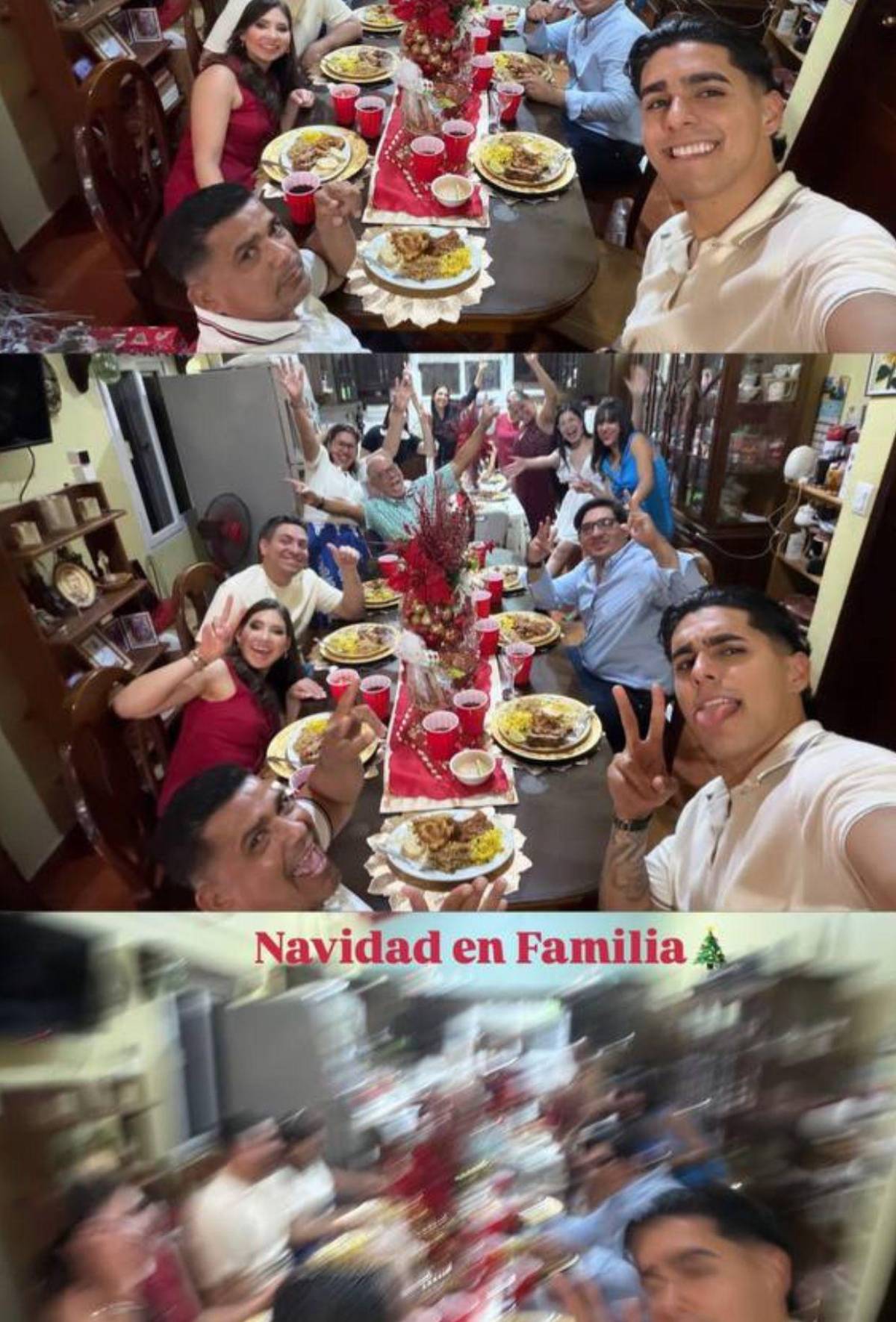 Así celebraron la Navidad los exjugadores y futbolistas de Honduras: Auzmendi con catracha