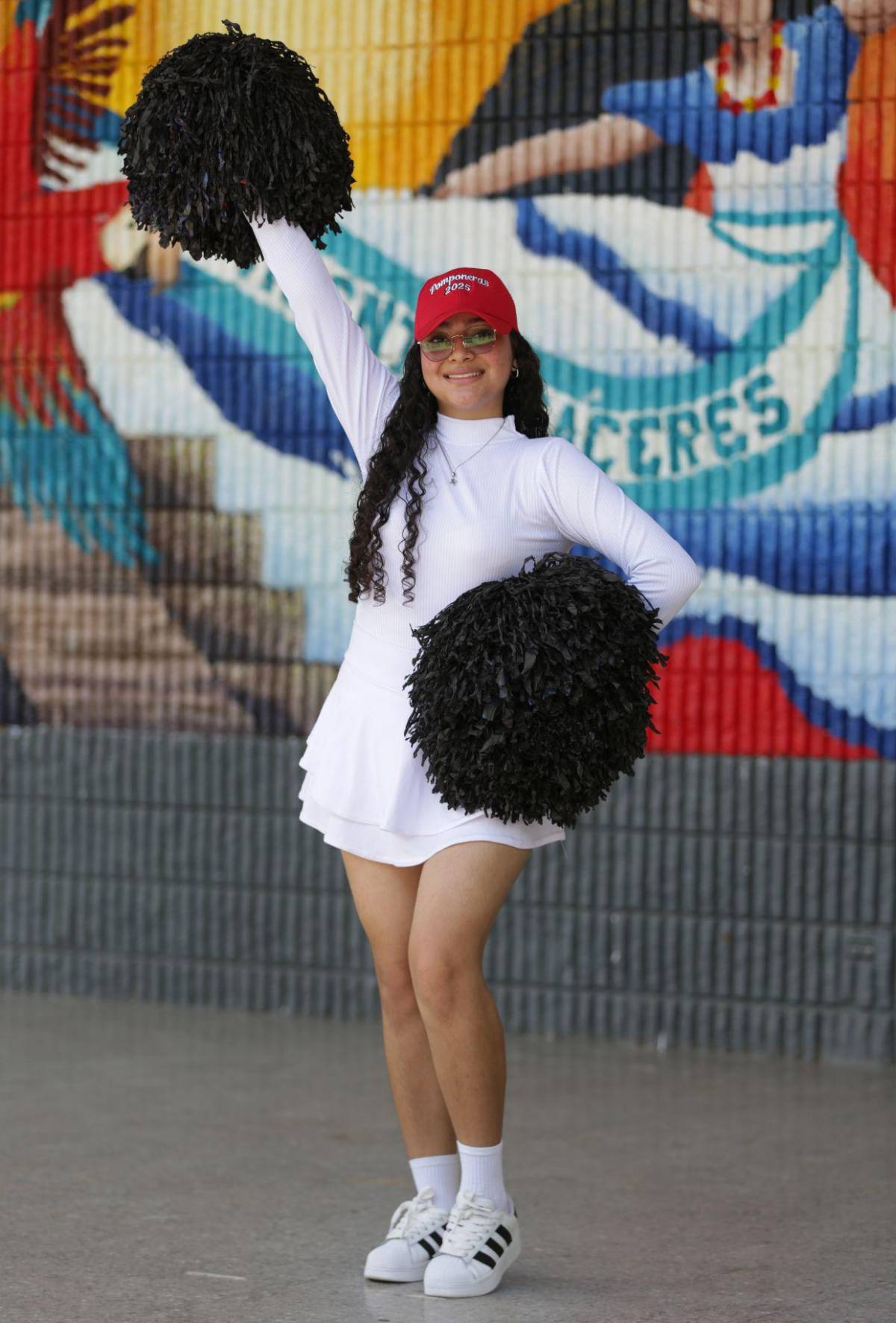 Ellas son las pomponeras del Instituto Central Vicente Cáceres este 2025: conócelas