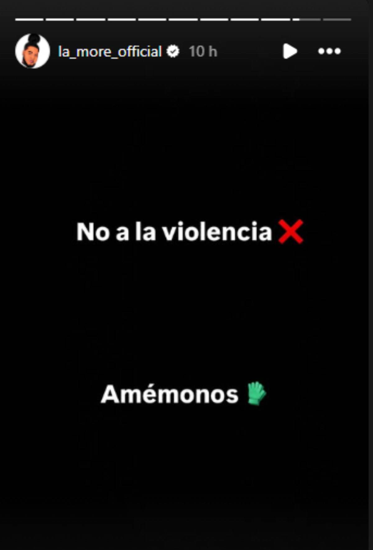 La More y su polémica reacción al altercado entre Fancony y Jorge Cordero