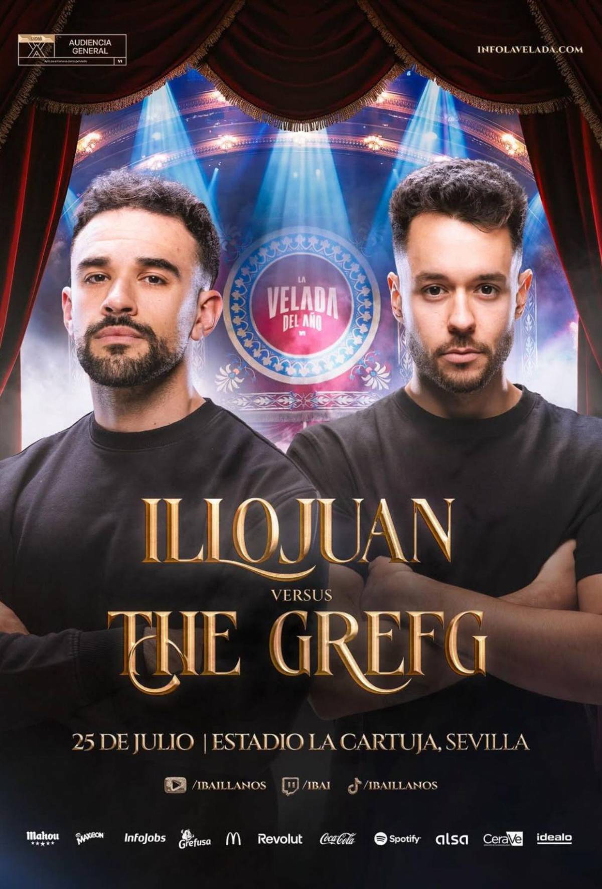 La Velada del Año VI: anuncian los combates entre streamers de España y Latam