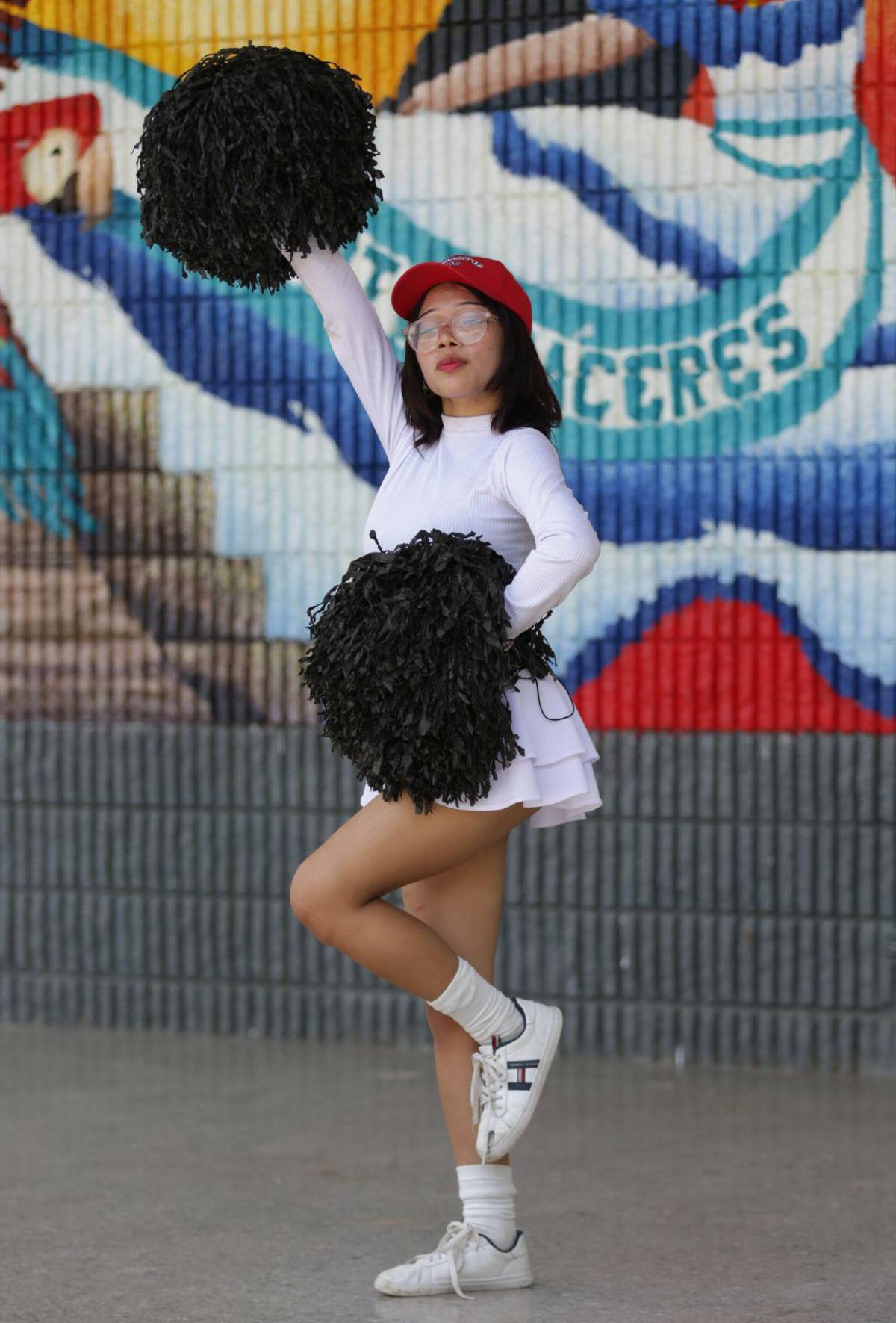 Ellas son las pomponeras del Instituto Central Vicente Cáceres este 2025: conócelas