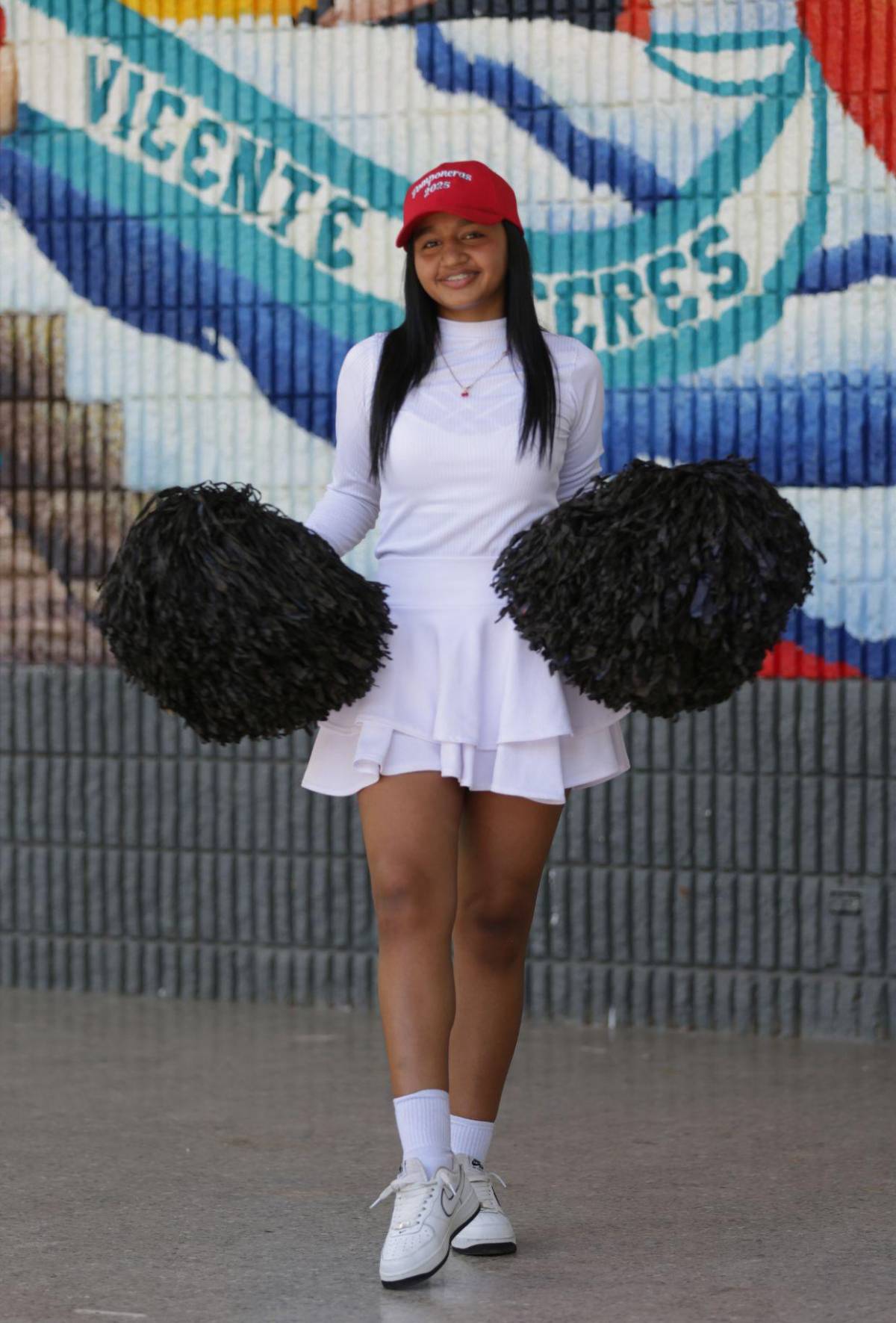 Ellas son las pomponeras del Instituto Central Vicente Cáceres este 2025: conócelas