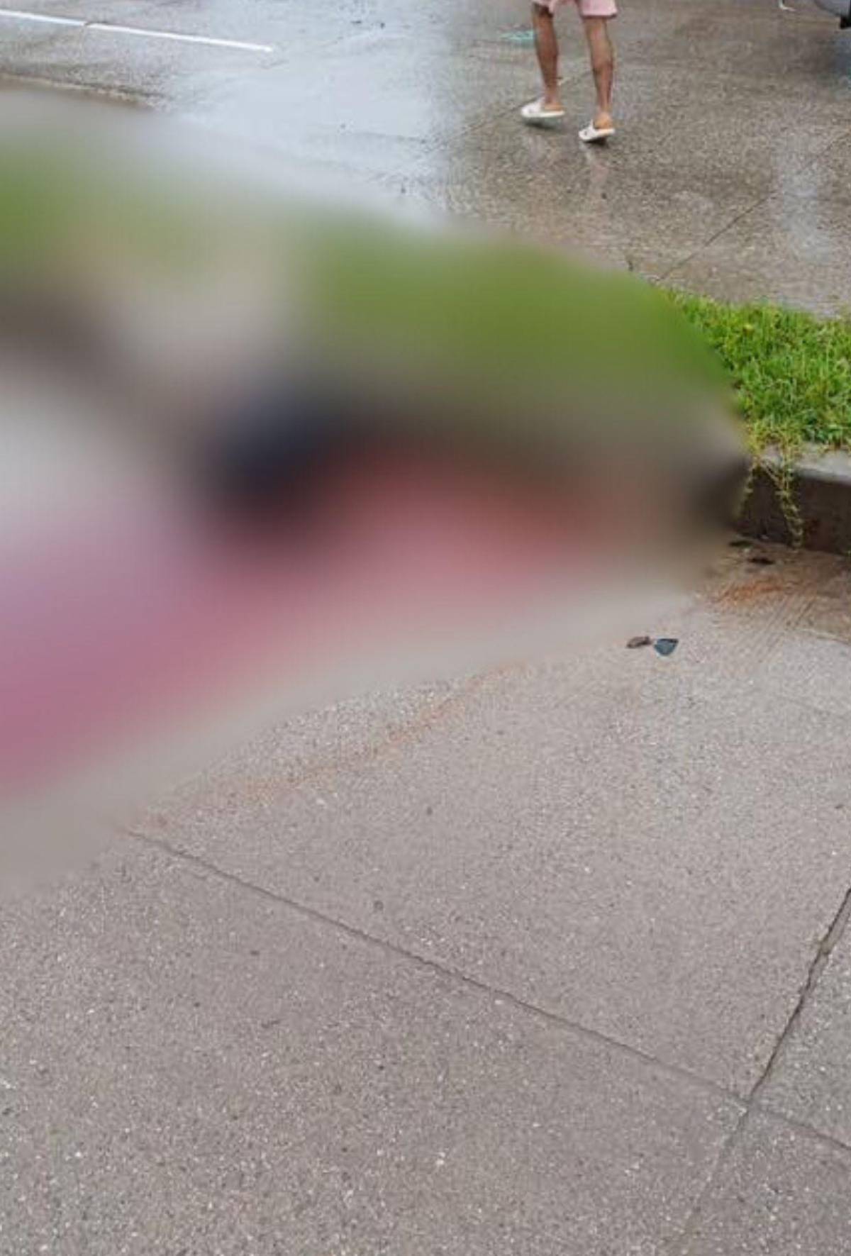 Joven muere decapitado cuando conducía por bulevar en Juticalpa y se enredó en cables