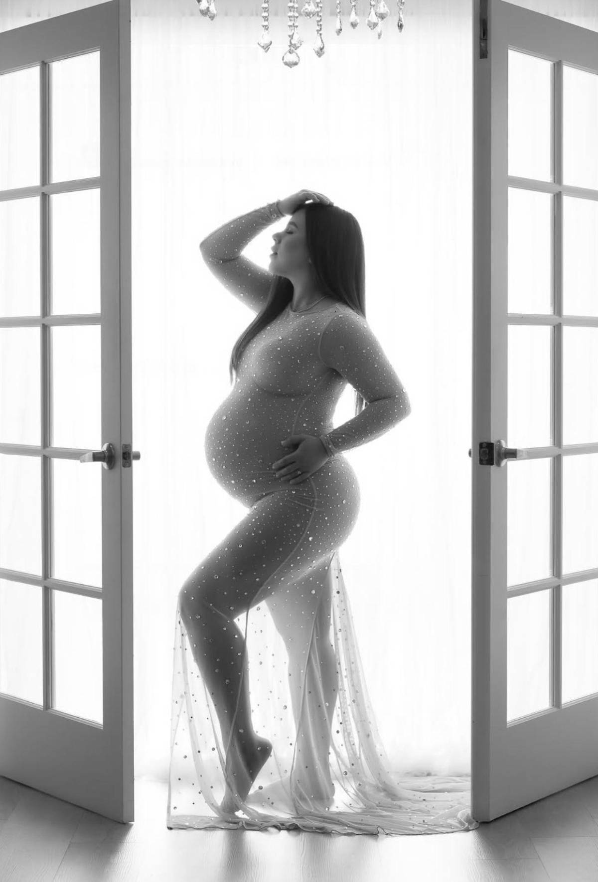 Así luce Antonia Botero, de Los Chicaneros, en la recta final de su embarazo