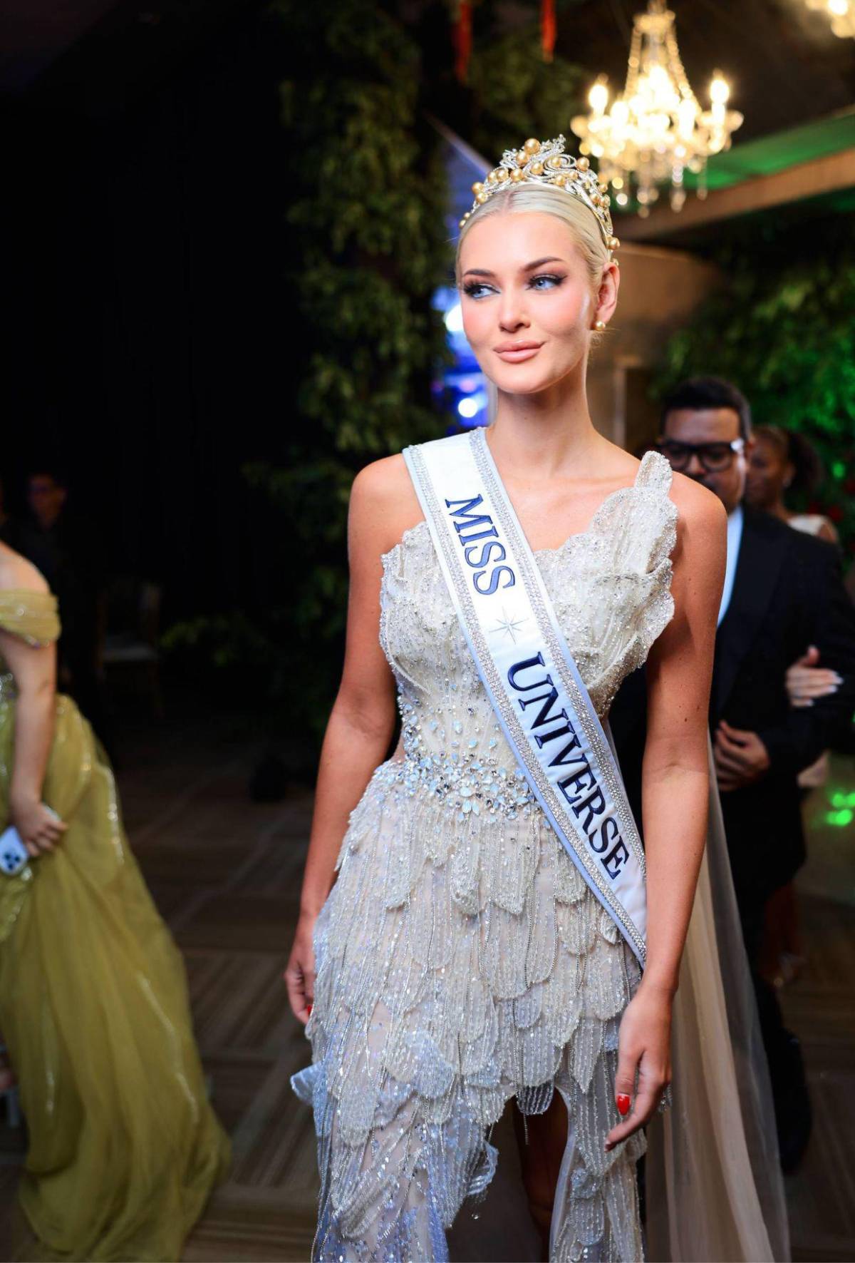 Así luce Victoria Kjær Theilvig en la gala final de Miss Honduras Universo 2025