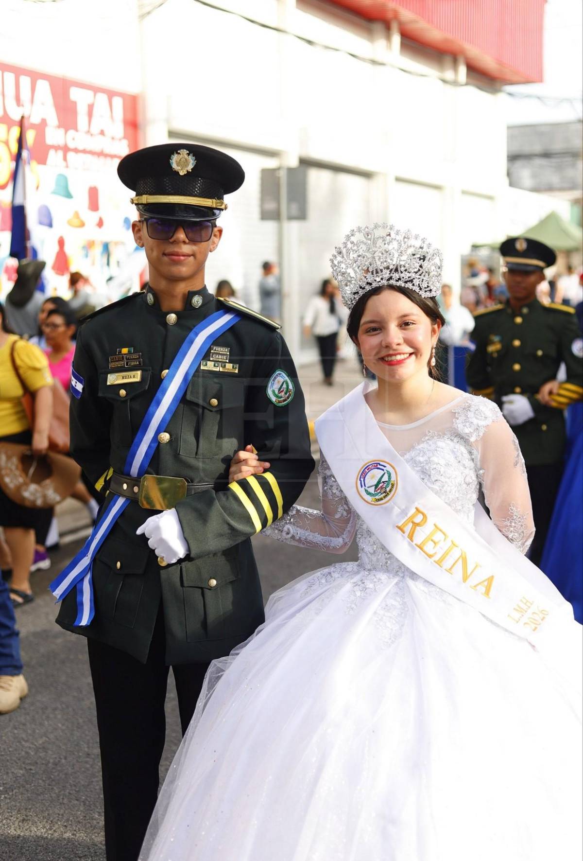 Ambiente festivo y patriótico en San Pedro Sula por aniversario de independencia de Honduras