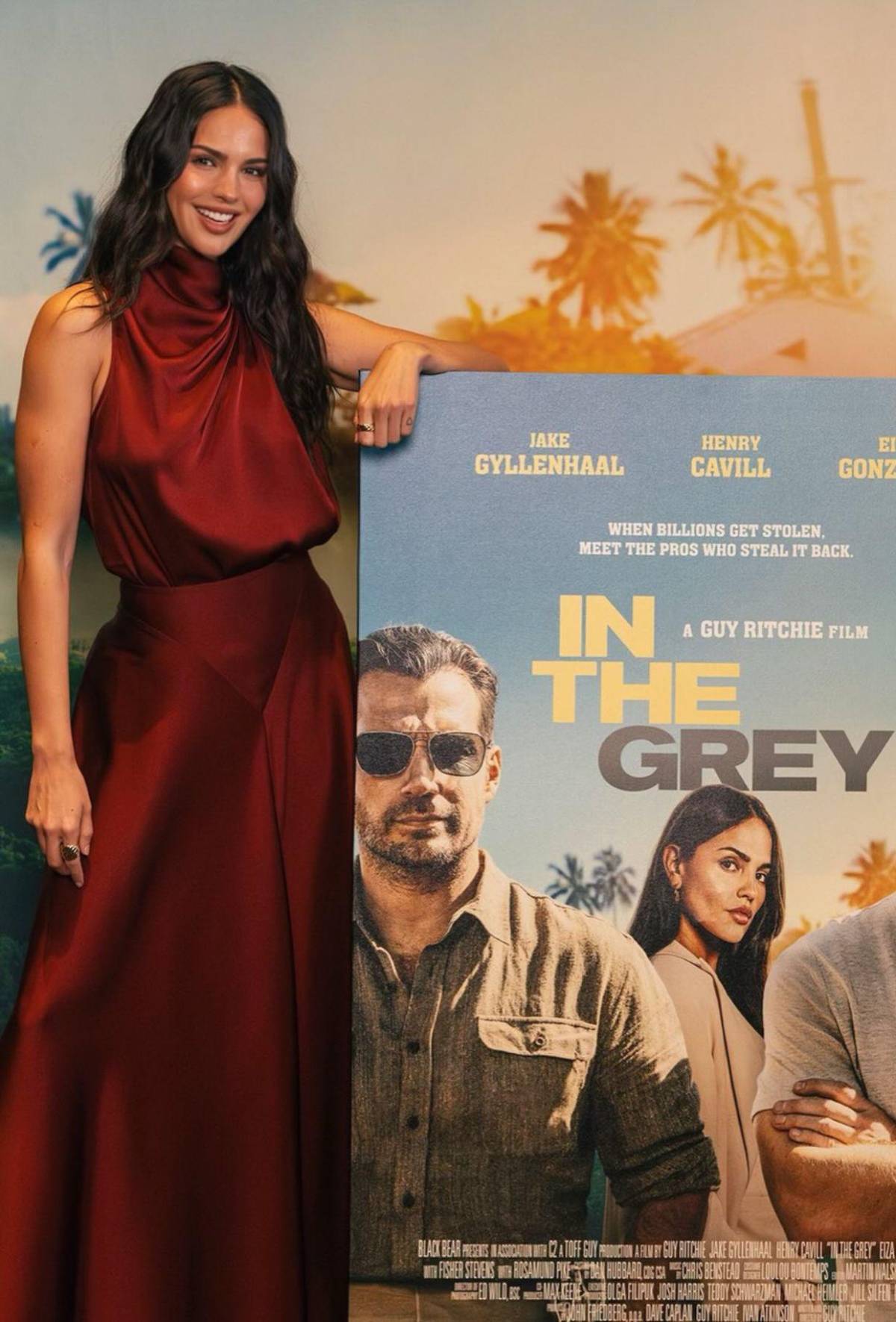 Eiza González: No cualquier día puedes darles órdenes a Jake Gyllenhaal y a Henry Cavill