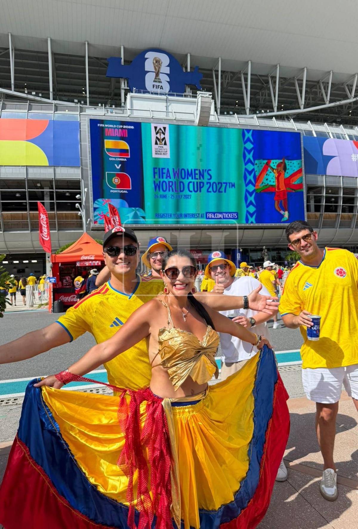 Algarabía y belleza de Colombia a disputar liderato del grupo K con Portugal