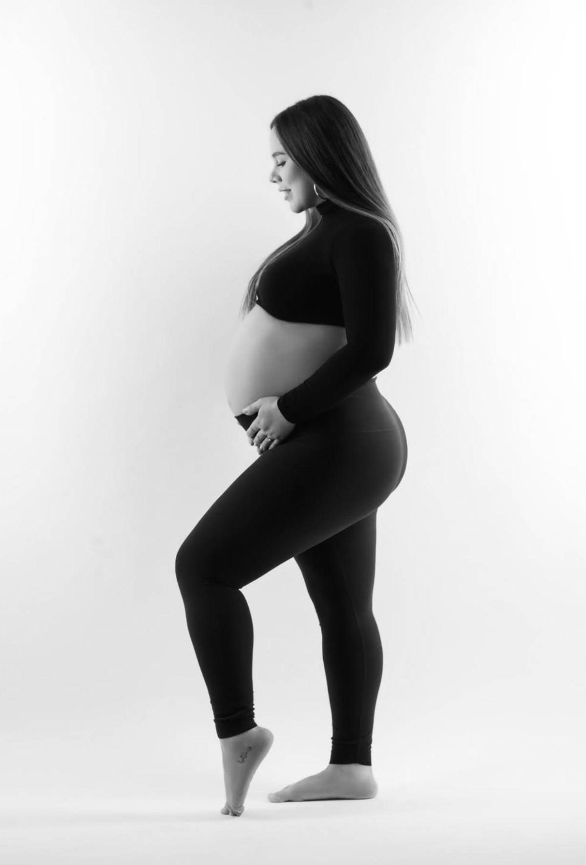 Así luce Antonia Botero, de Los Chicaneros, en la recta final de su embarazo