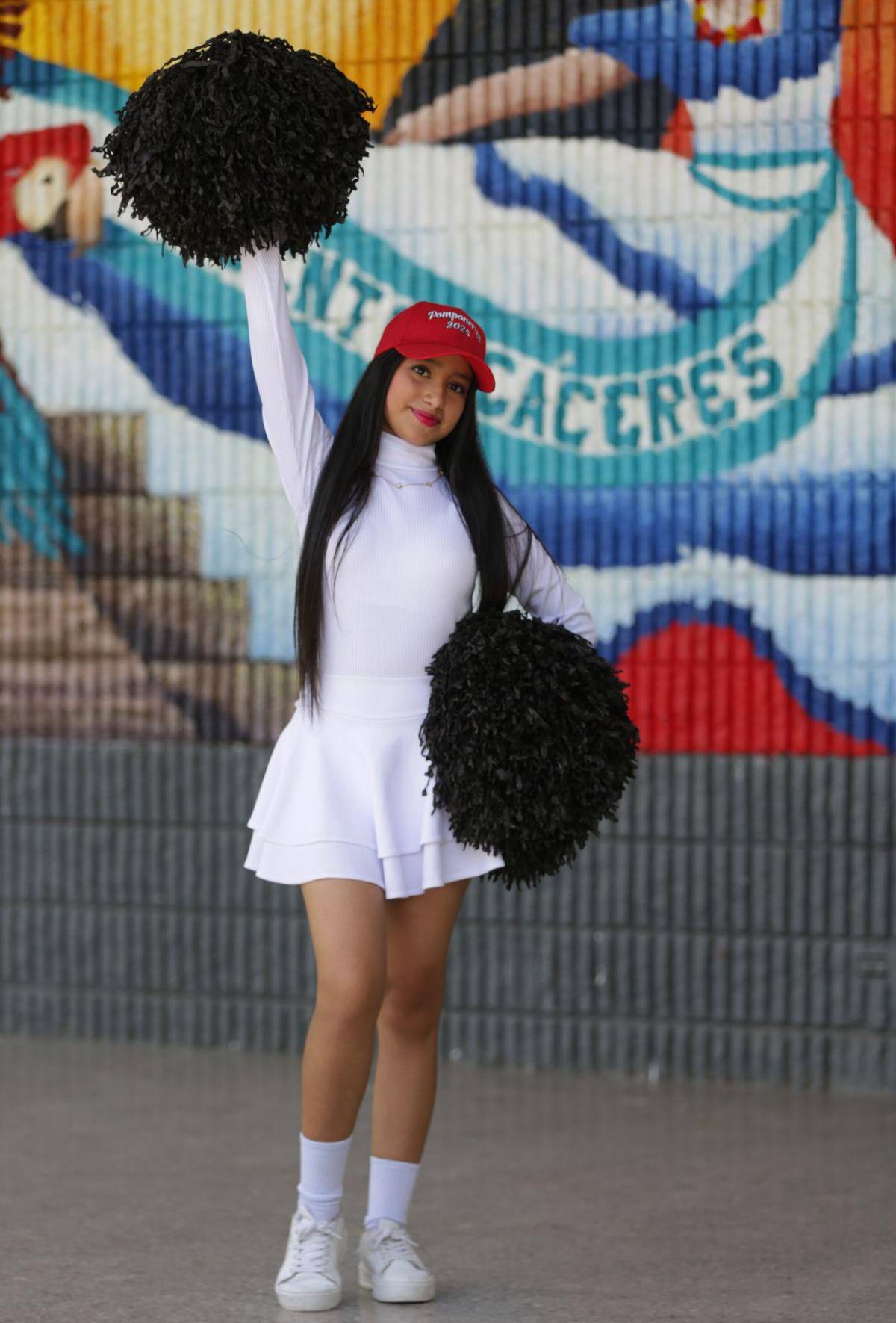 Ellas son las pomponeras del Instituto Central Vicente Cáceres este 2025: conócelas