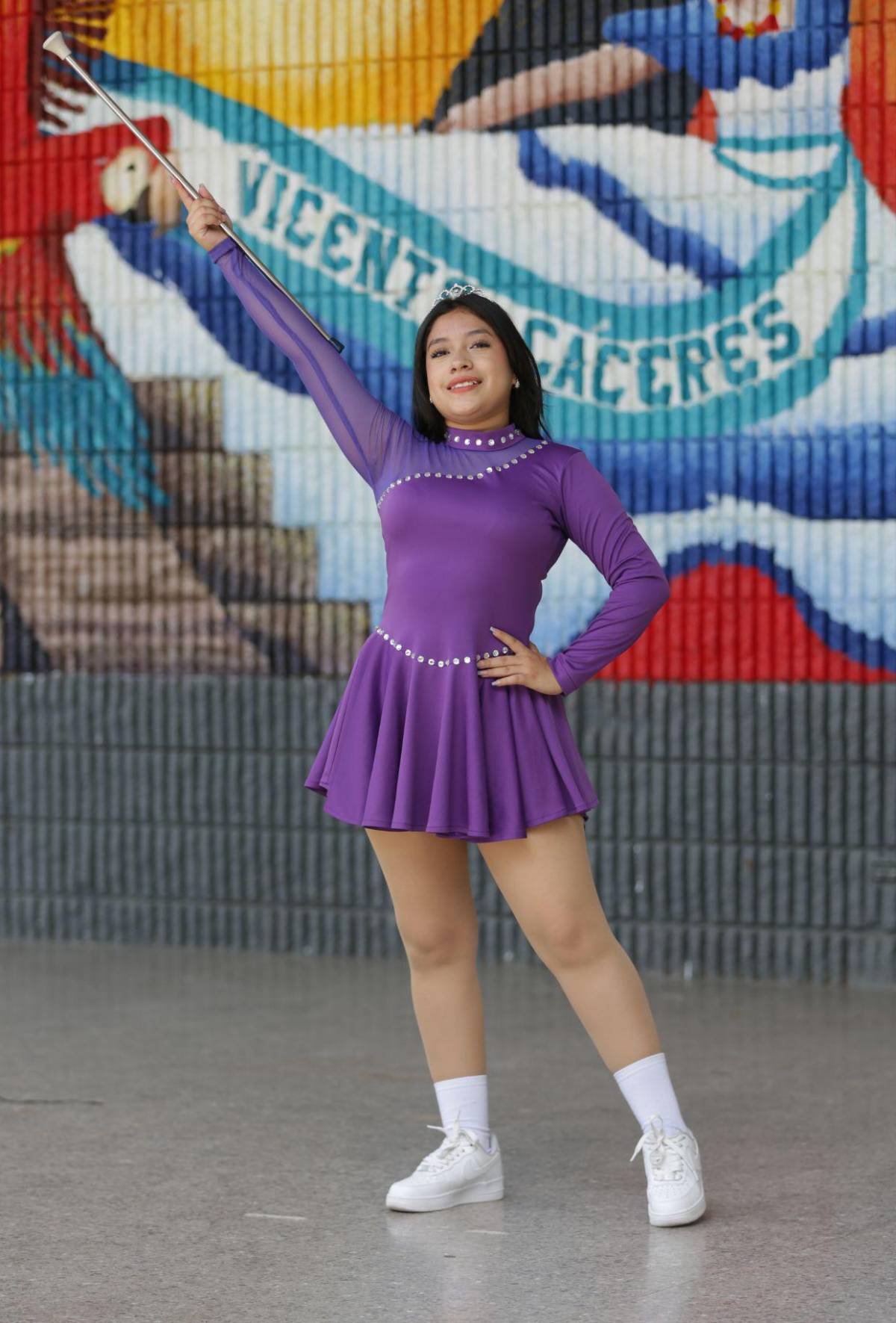 Palillonas del Central Vicente Cáceres se preparan para deslumbrar el 15 de septiembre