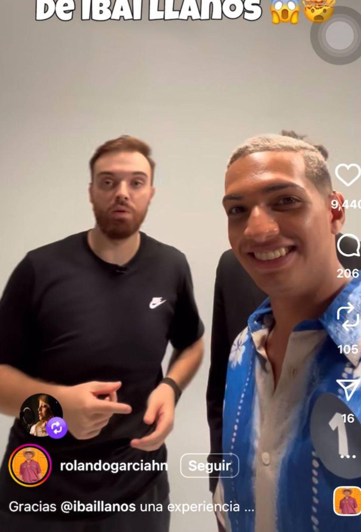 ¿Quién es el creador de contenido hondureño al que Ibai Llanos invitó a un video?