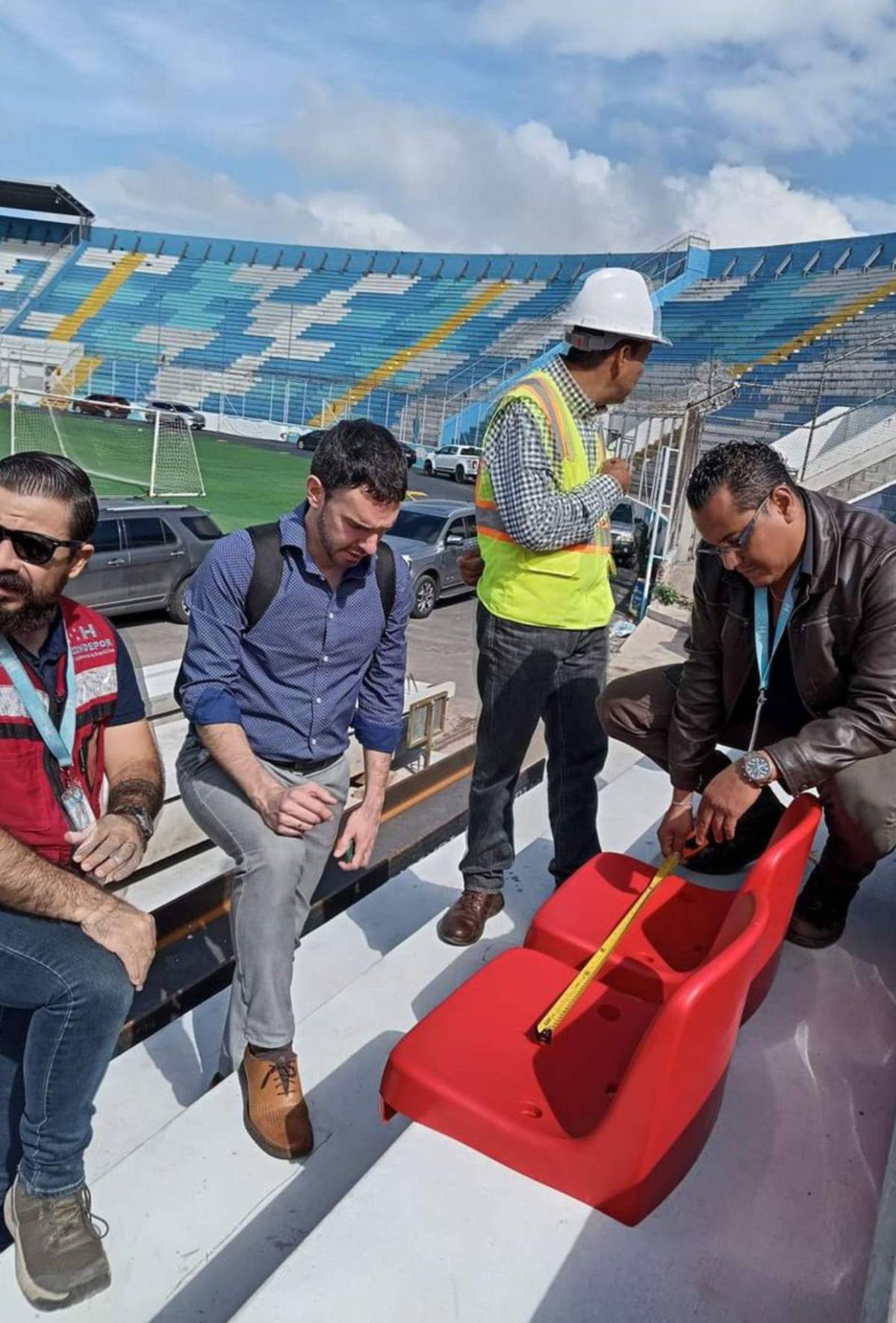 Anuncian inversión de 70 millones de lempiras en el Estadio Nacional