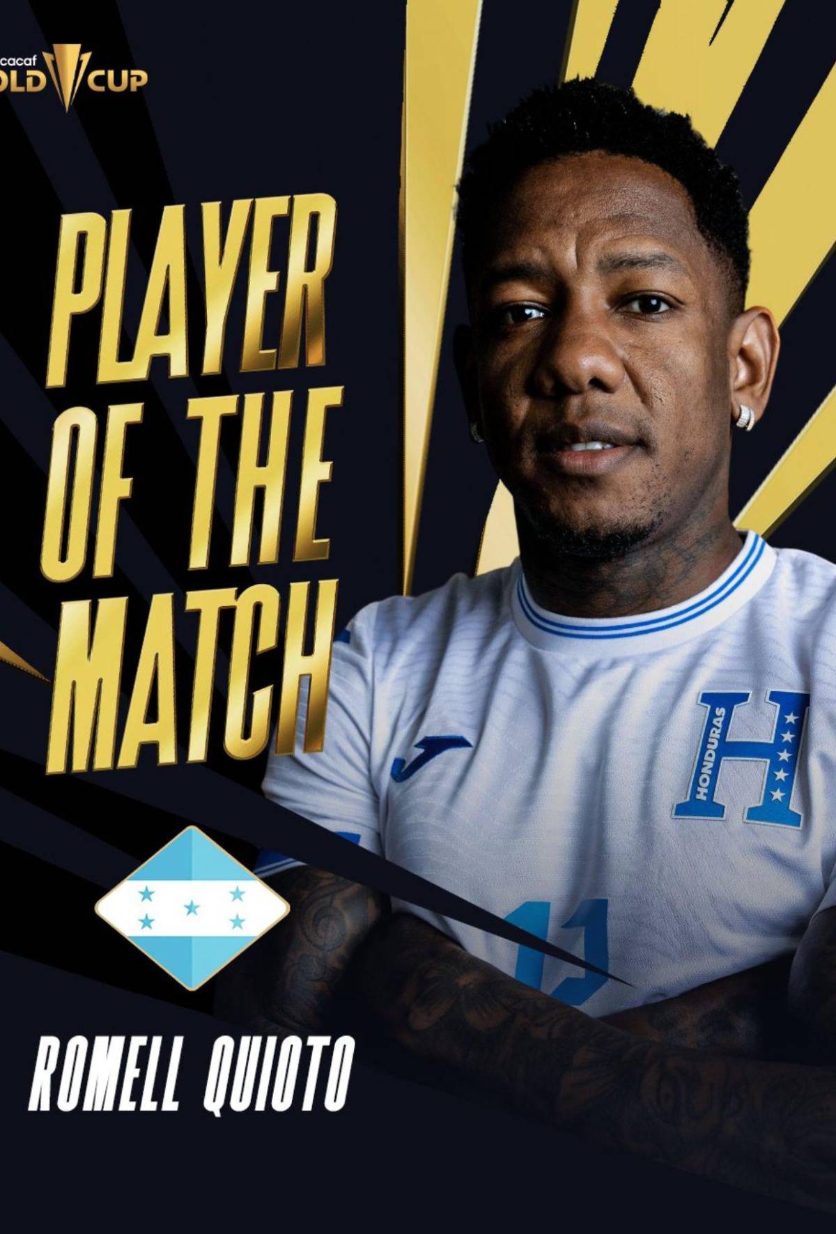 Los jugadores de Honduras más destacados en Copa Oro 2025, según Concacaf