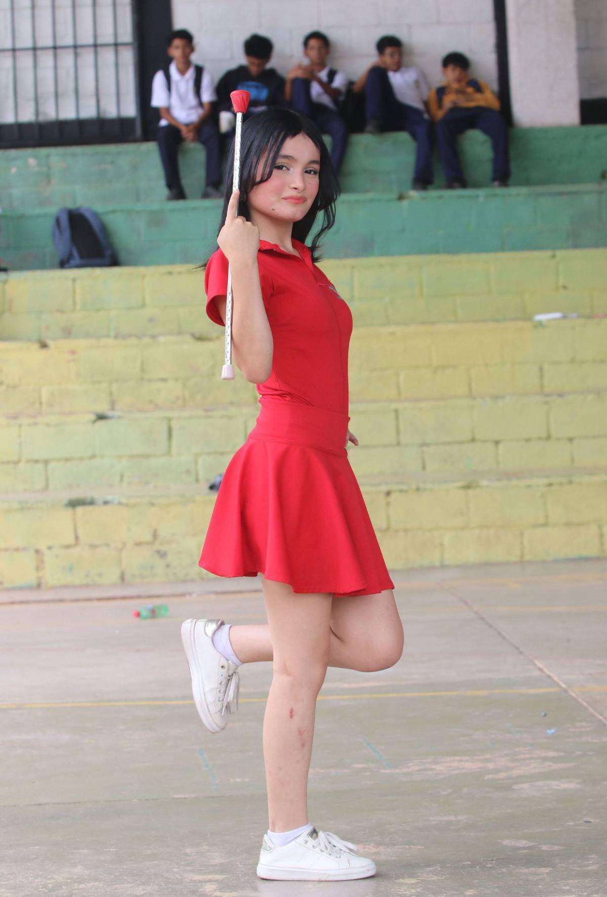 Más que un debut: Palillonas del Instituto Héctor Pineda Ugarte listas para deslumbrar en los desfiles