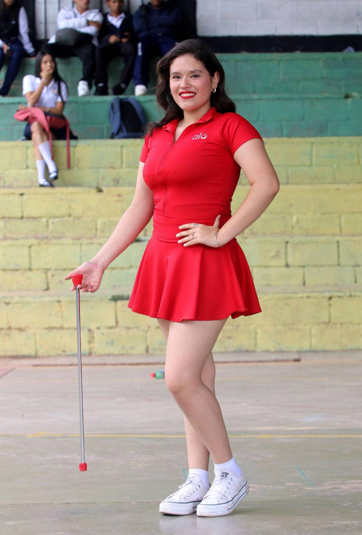 Más que un debut: Palillonas del Instituto Héctor Pineda Ugarte listas para deslumbrar en los desfiles