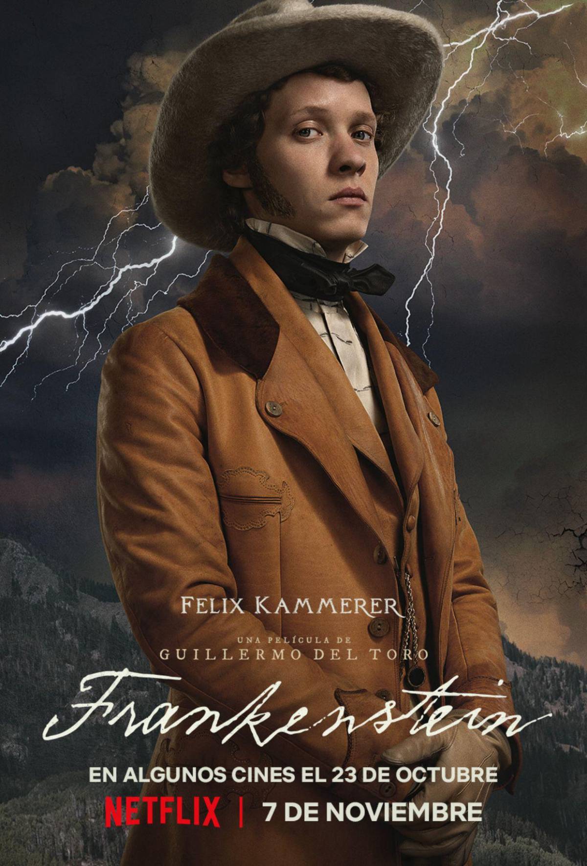 Frankenstein se acerca: Netflix publica nuevos posters oficiales