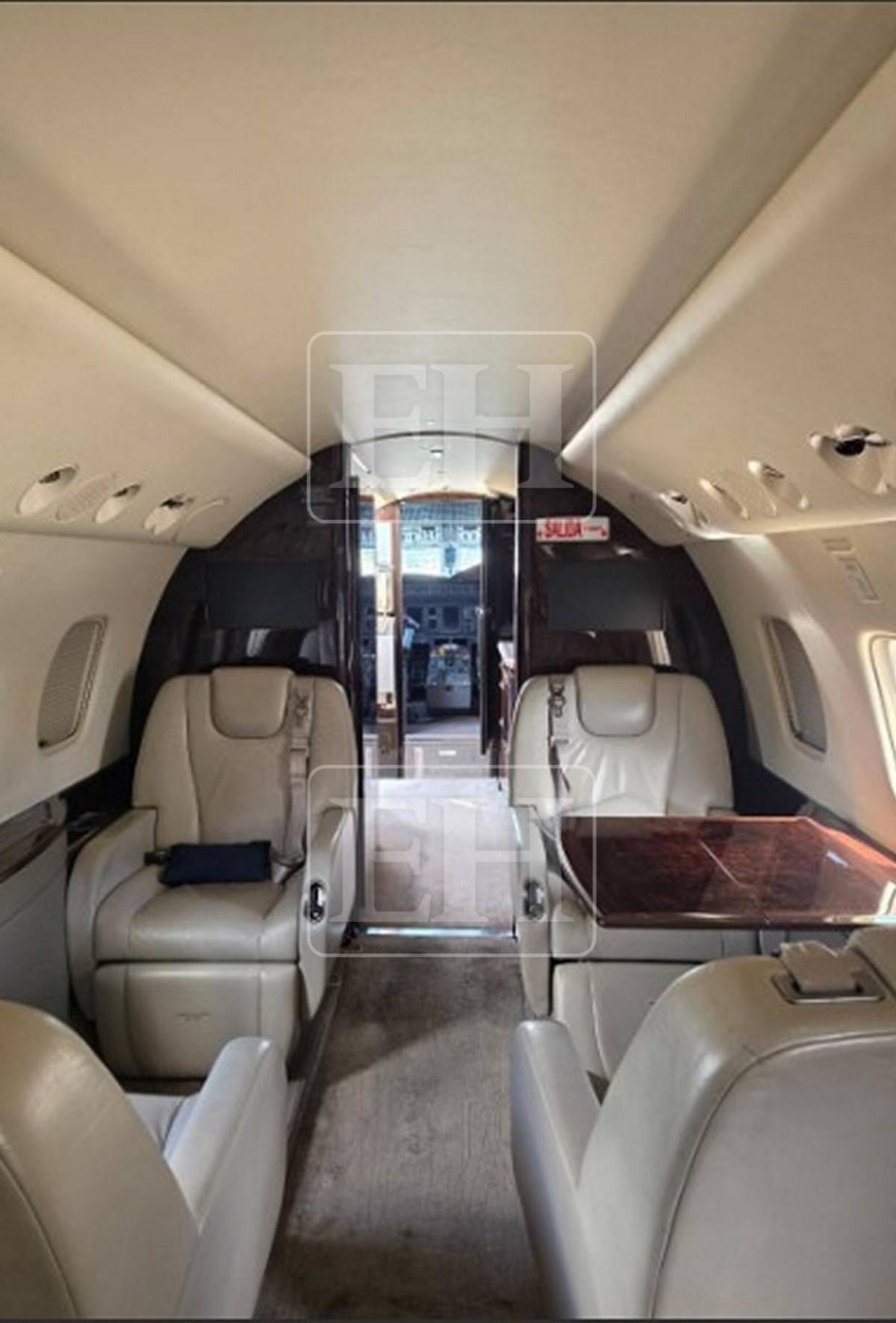 Será convertido en taxi aéreo: así es el interior del ex avión presidencial vendido por Honduras