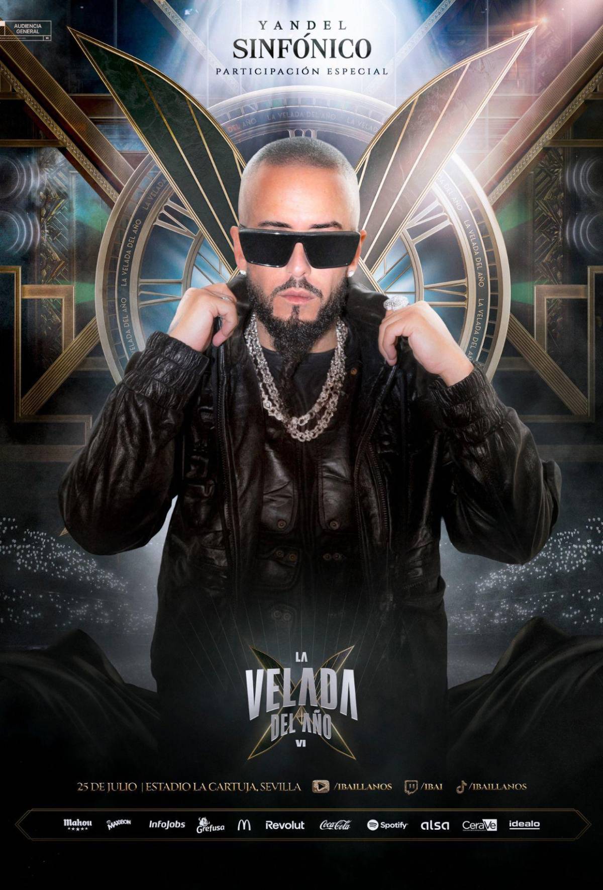 Estos son los artistas confirmados para La Velada del Año VI en Sevilla