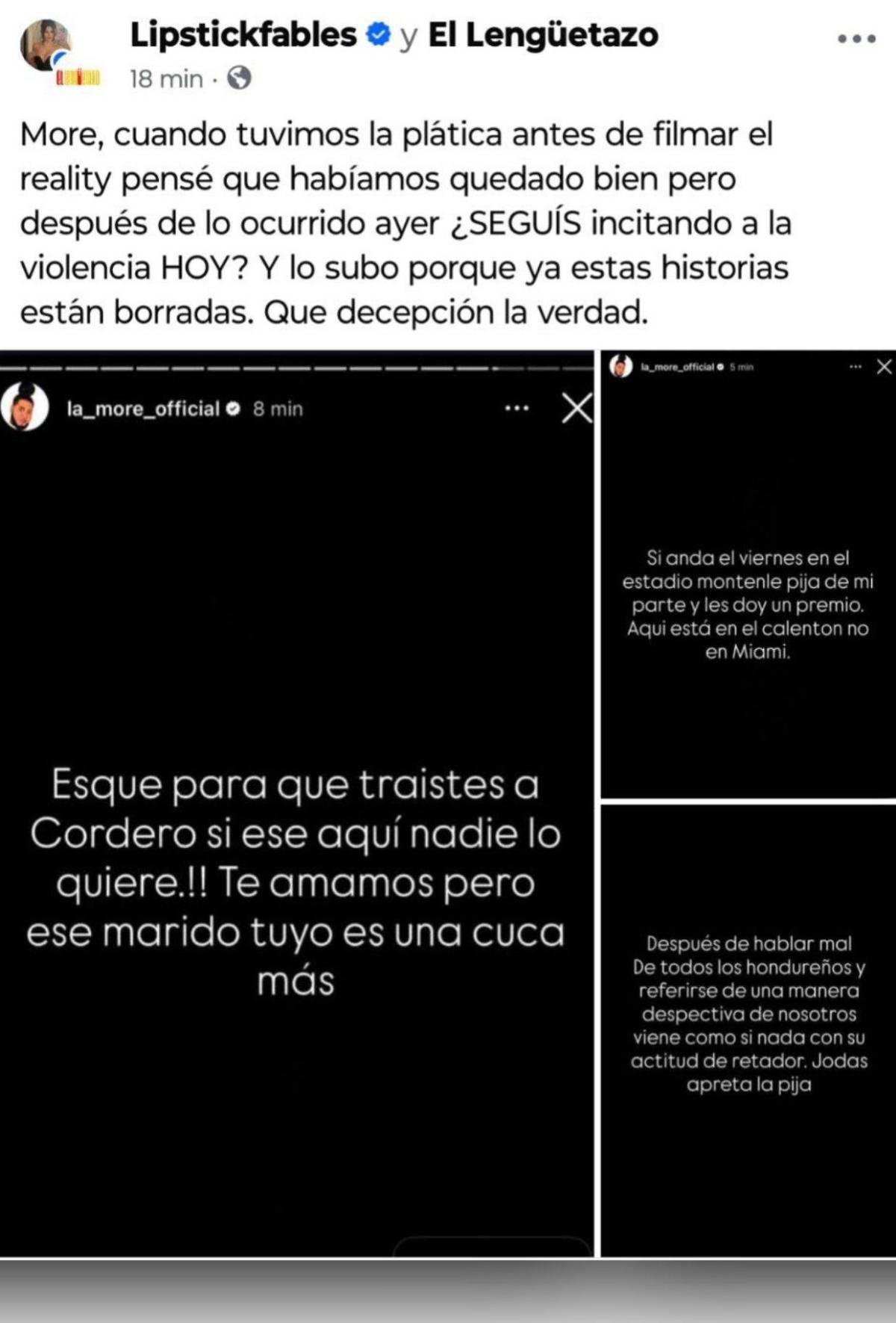 ¿Qué pasó en la pelea de Fancony con Jorge Cordero y Lipstickfables previo al partido de tiktokers?