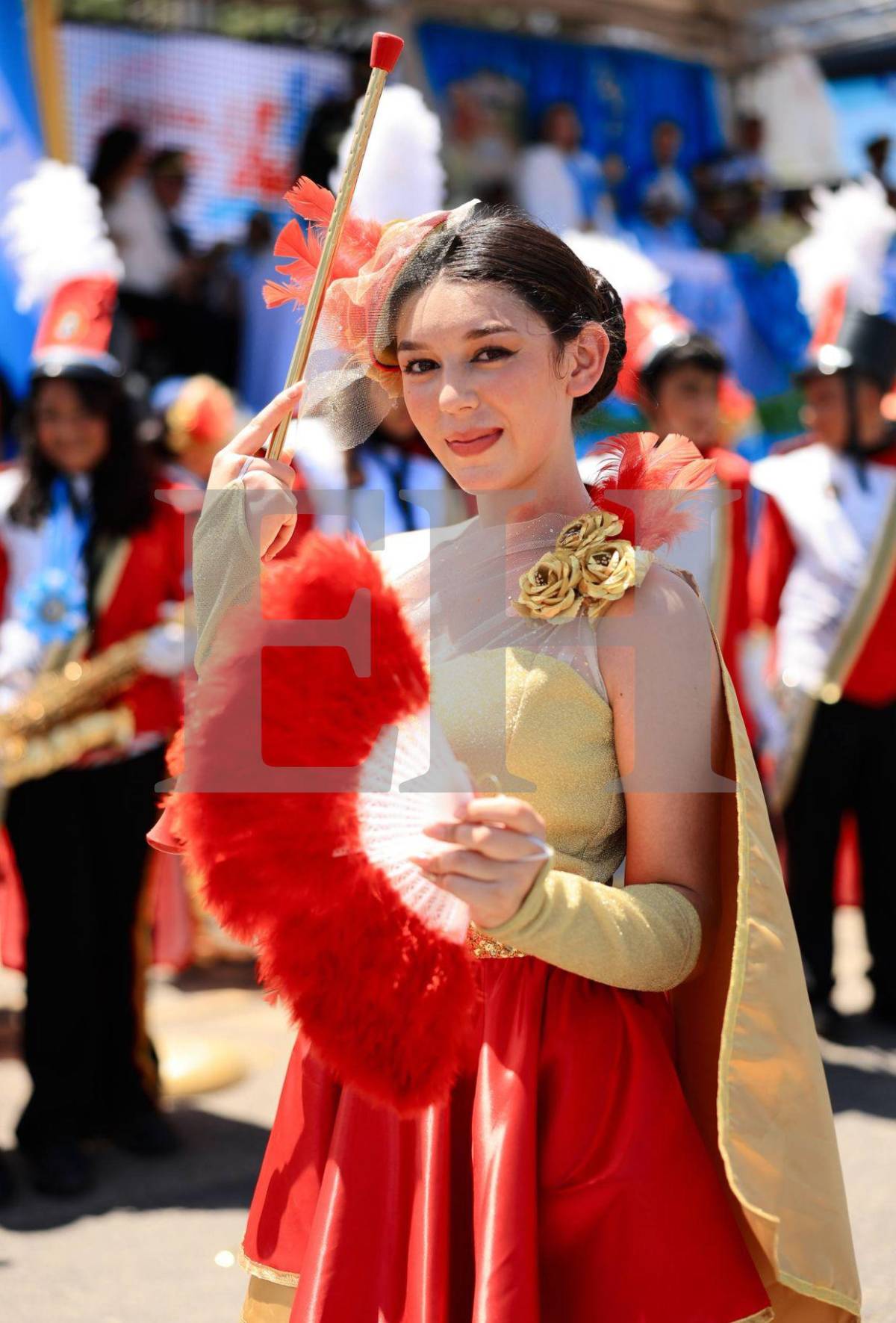 Las palillonas más bellas de los desfiles en San Pedro Sula este 2025